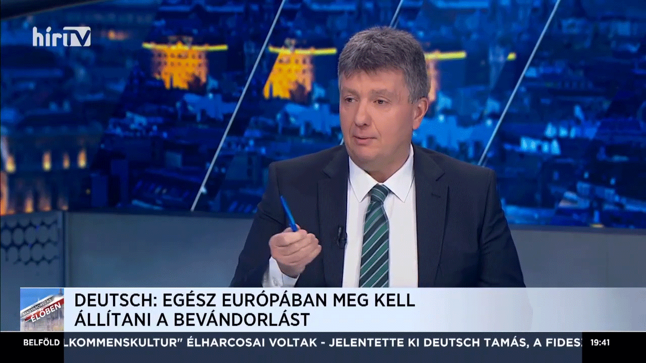 Deutsch Tamás nem tart attól, hogy koalíciós feszültséghez vezetne, ha a KDNP a Néppártban maradna, miközben a Fidesz kilép