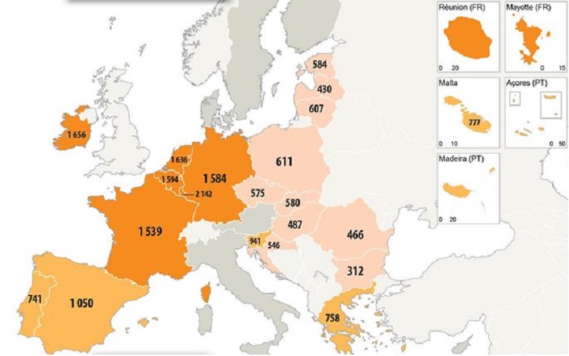 A bolgárok, a lettek és a románok után nálunk a legalacsonyabb a bruttó minimálbér az EU-ban