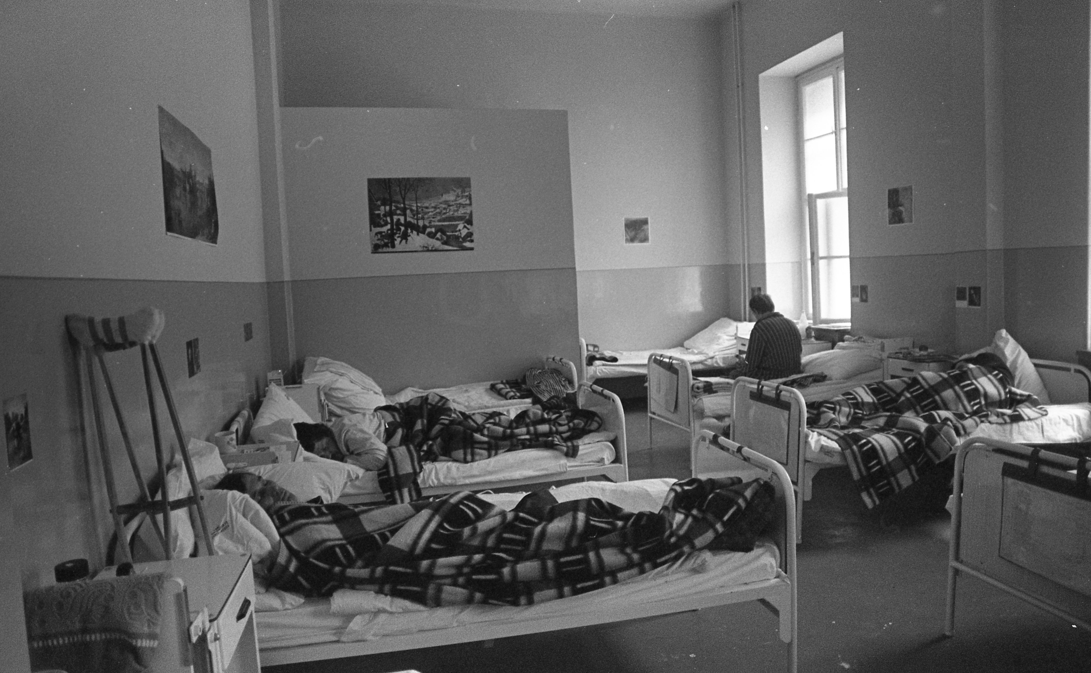 Az egykori Korányi (ma Péterfy Sándor utcai) kórház, 1983