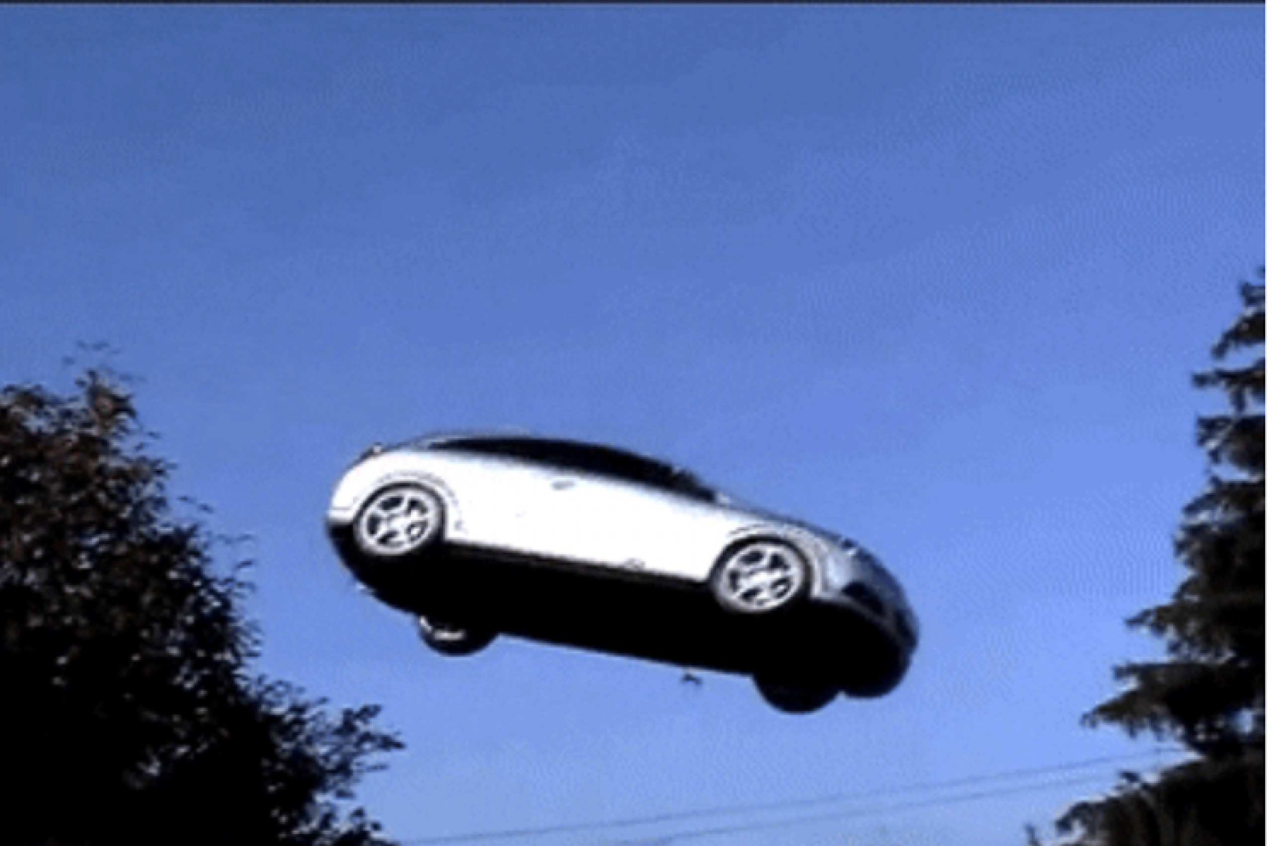 Flying car gif