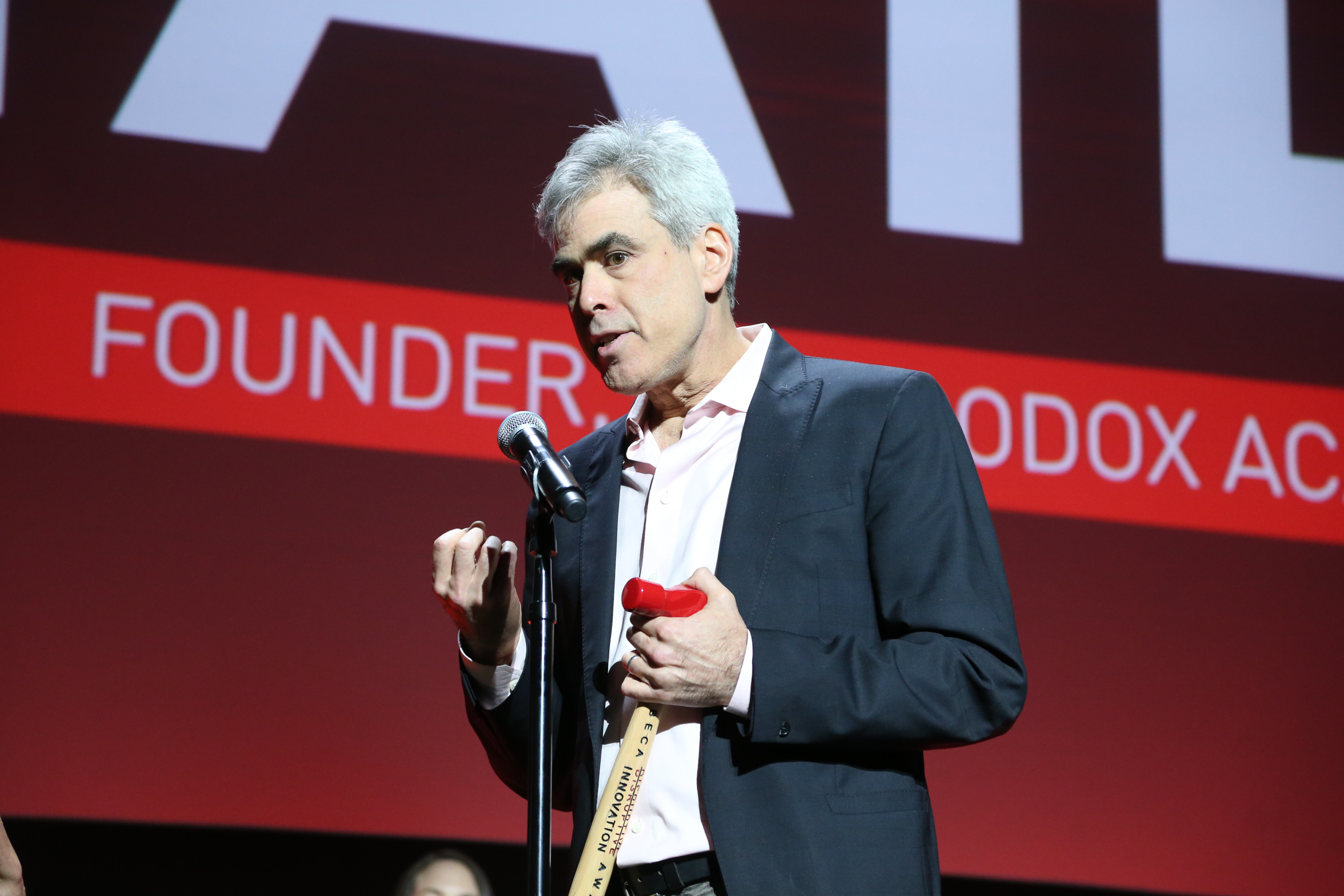 Jonathan Haidt egy 2017-es díjátadón