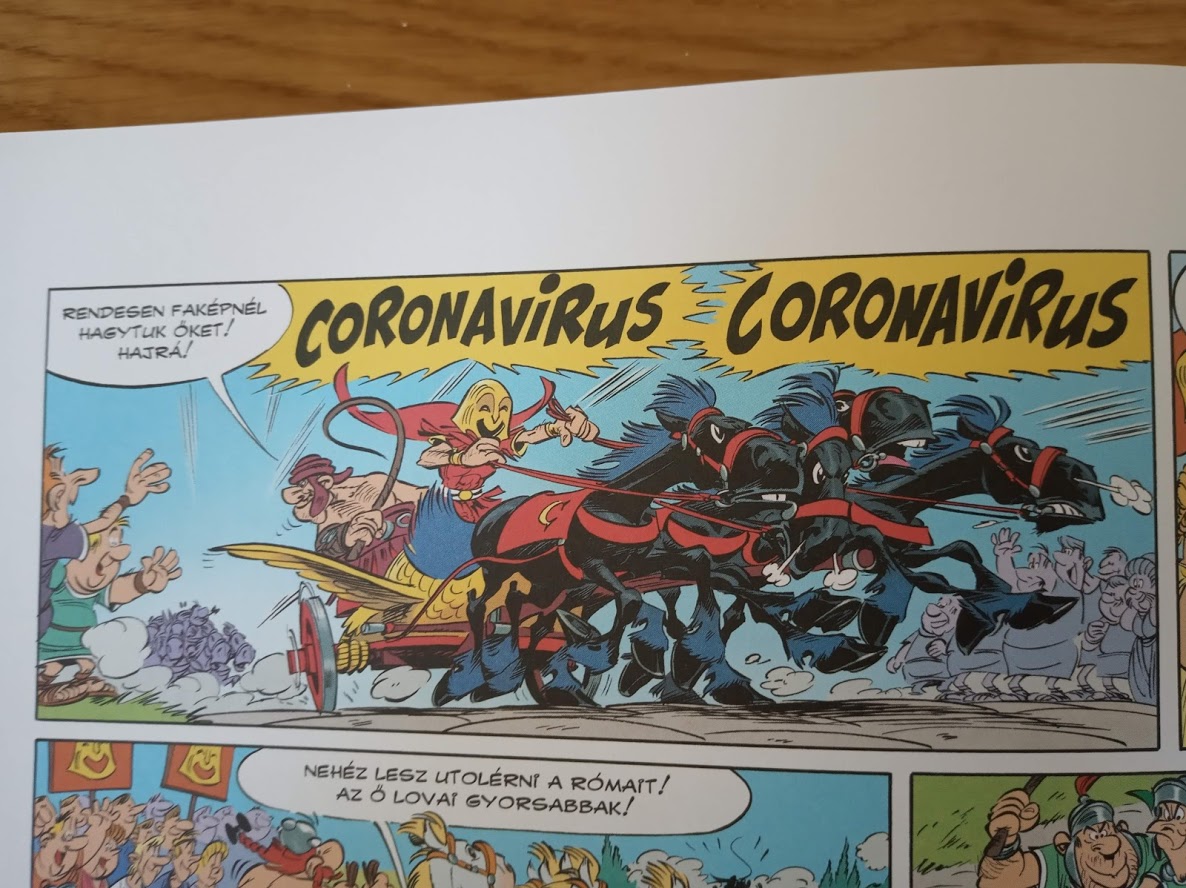 Kísérteties: Az Asterix alkotói már 2017-ben mindent tudtak az olaszországi Coronavirusról