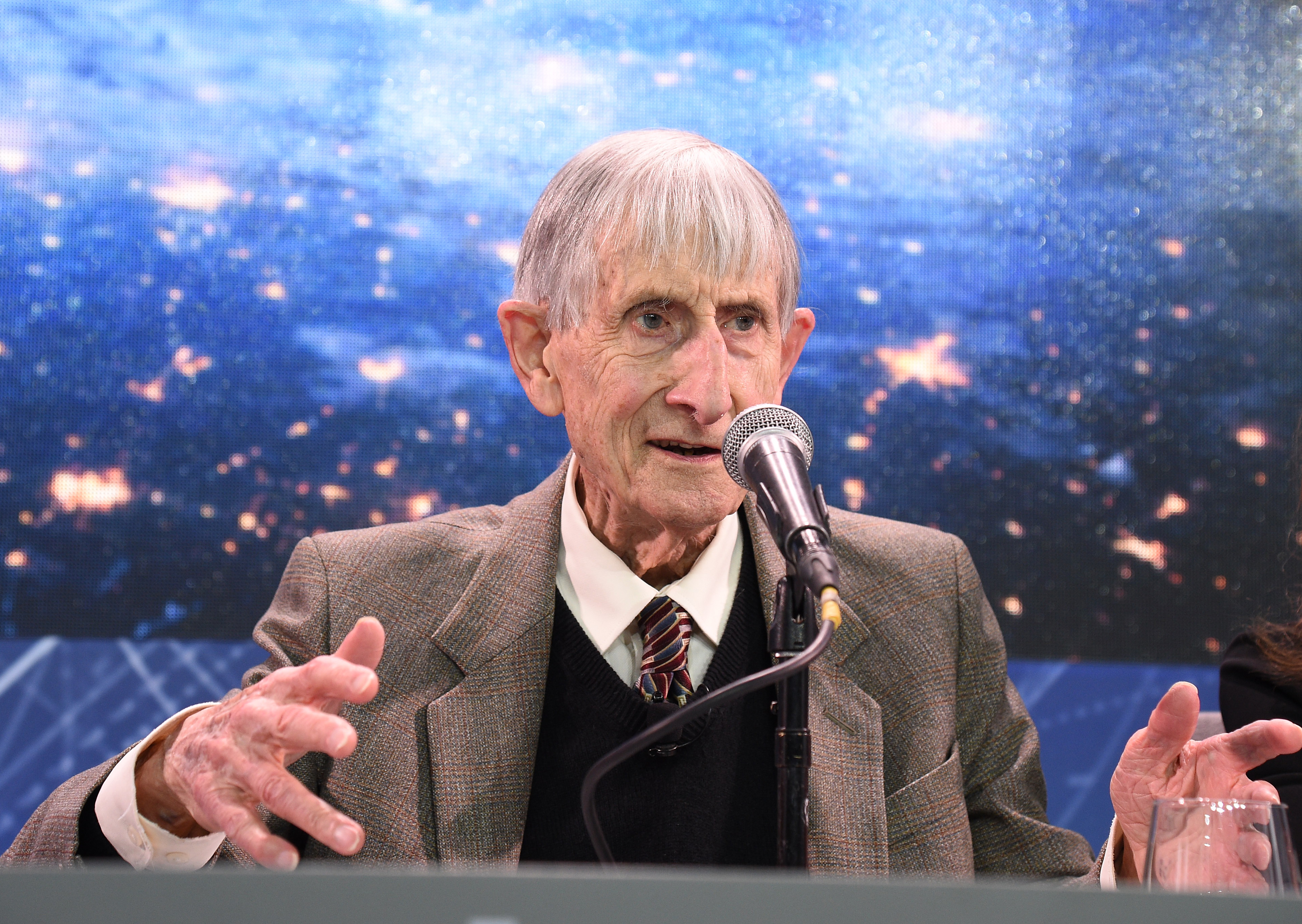 Freeman Dyson 2016 áprilisában New Yorkban