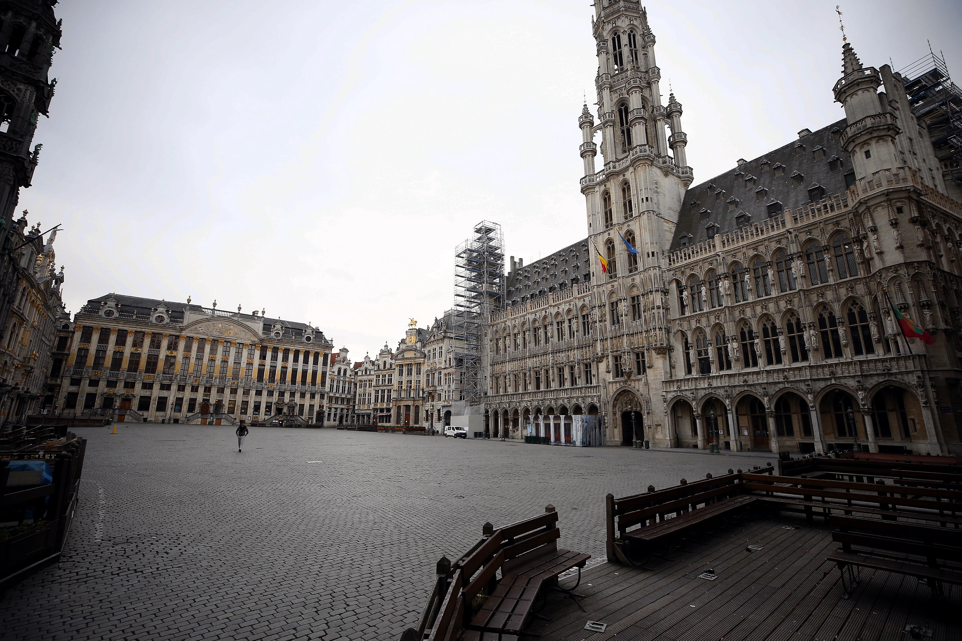 Elsőbbséget kapnak a gyalogosok és a biciklisek a brüsszeli belvárosban