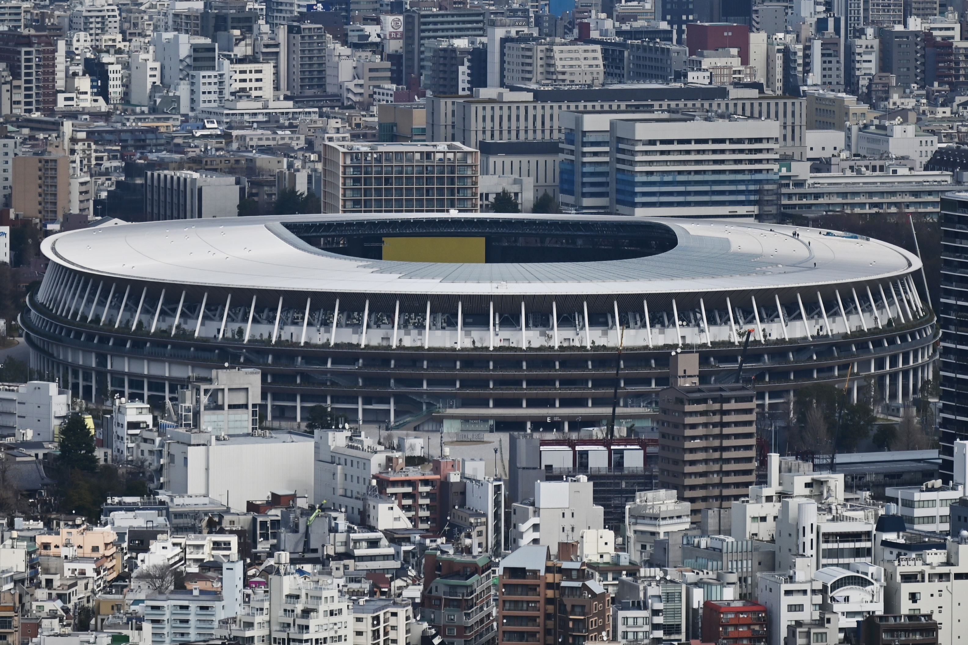 Az új olimpiai stadion Tokióban