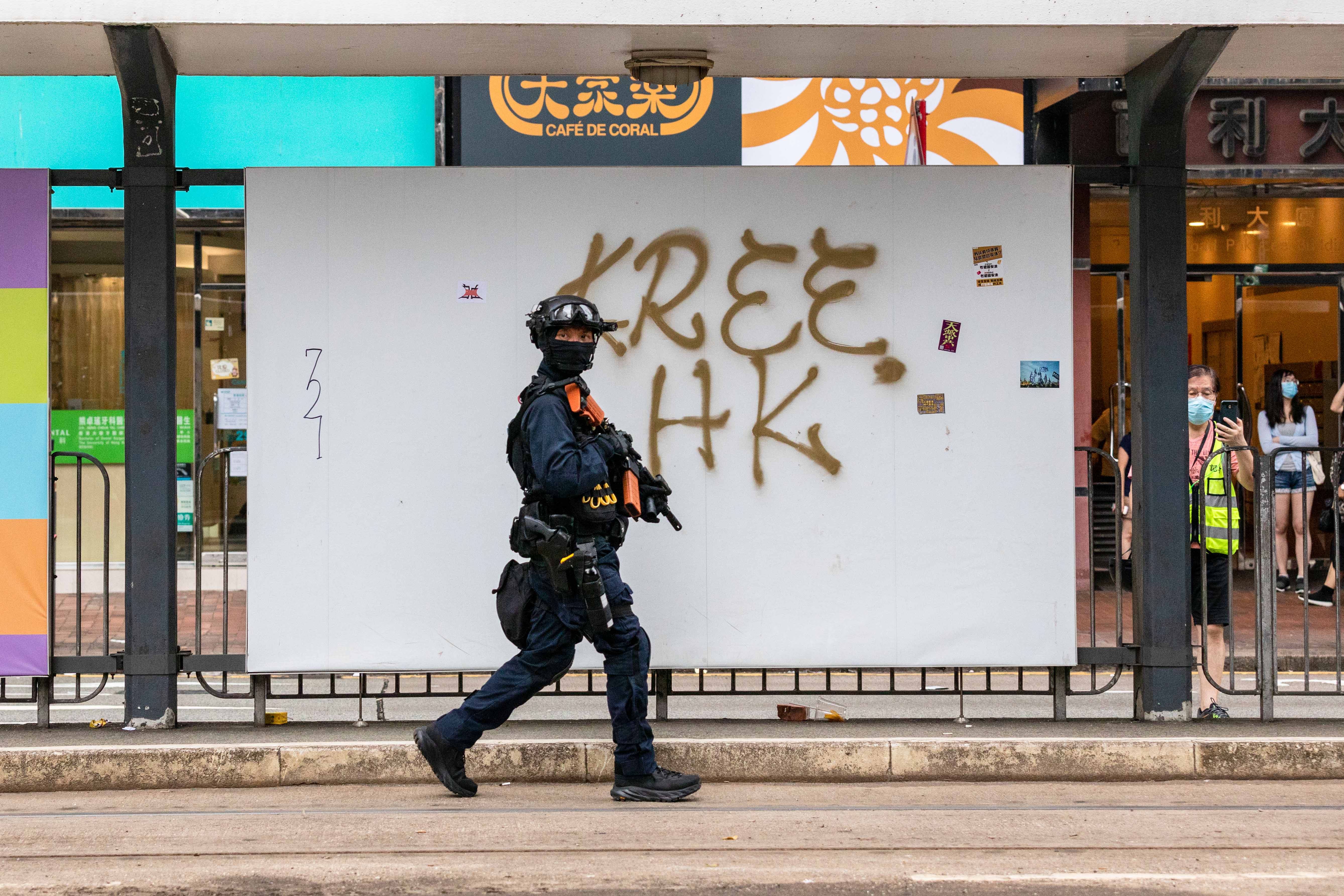 A rendőrség kipakolta a Tienanmen téri vérengzésre megemlékező múzeumot Hongkongban