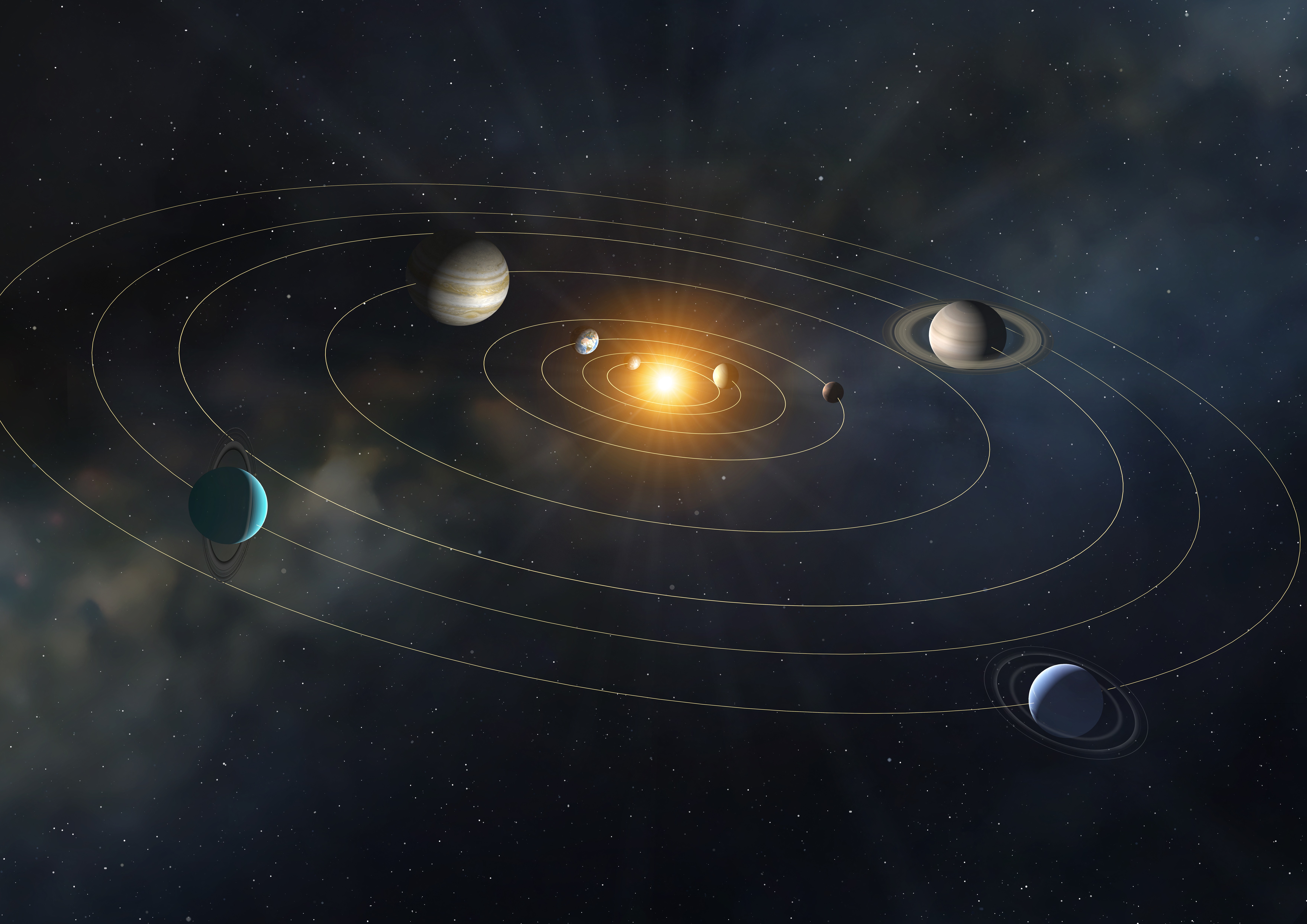 Látványos animáció mutatja, hogyan kering a Naprendszer – nem egészen a Nap körül