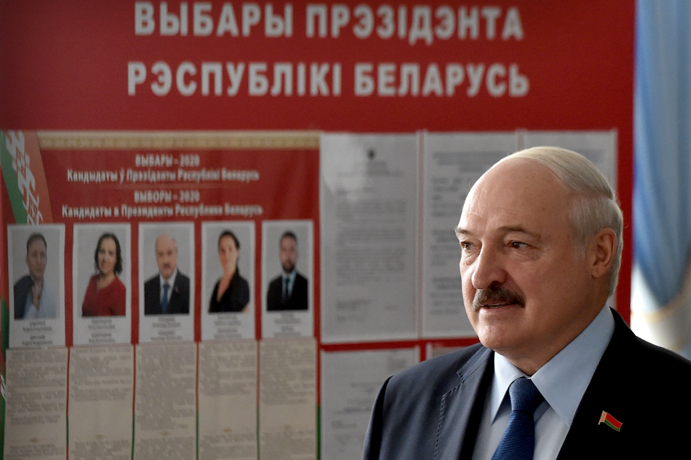 A fehérorosz választási bizottság szerint Lukasenka 80,23 százalékkal győzött