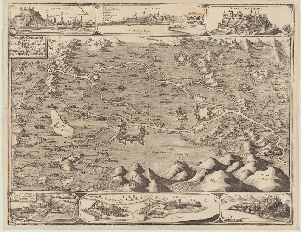 Ezer különleges történelmi térképet tett szabadon elérhetővé az Országos Széchényi Könyvtár