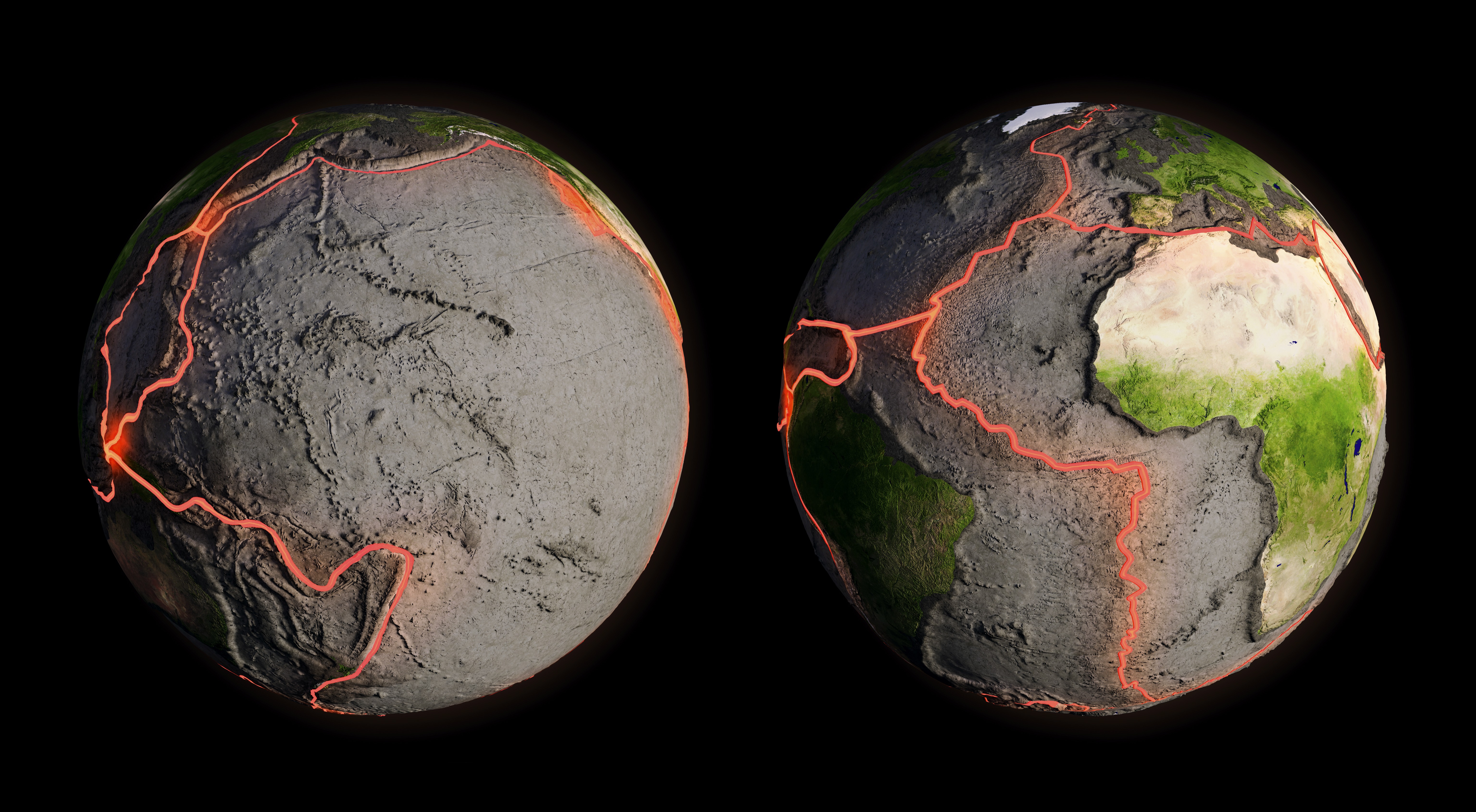 Interaktív térképre vitték a Föld utolsó 750 millió évét