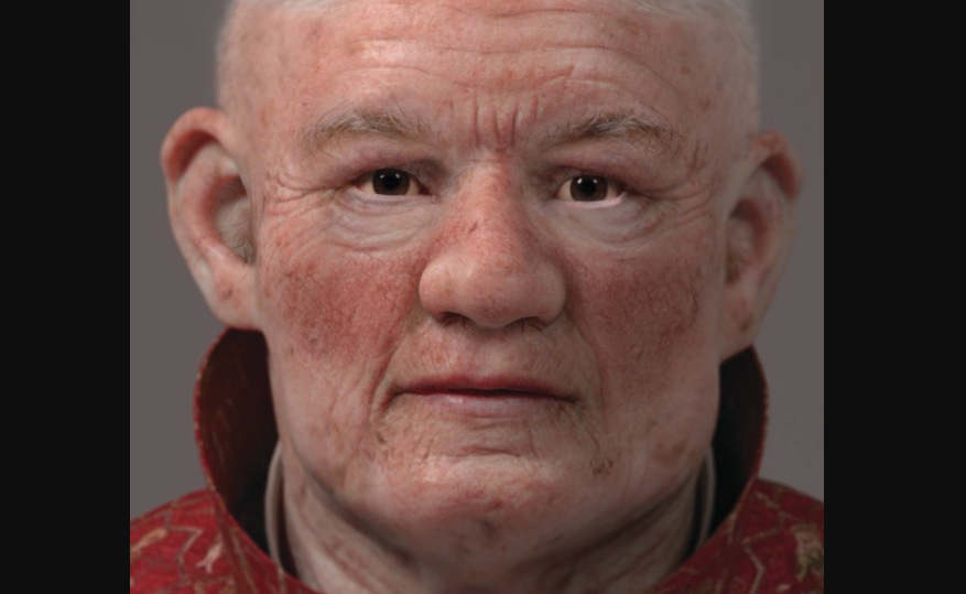 Rekonstruálták egy 15. századi szerzetes arcát a koponyája alapján