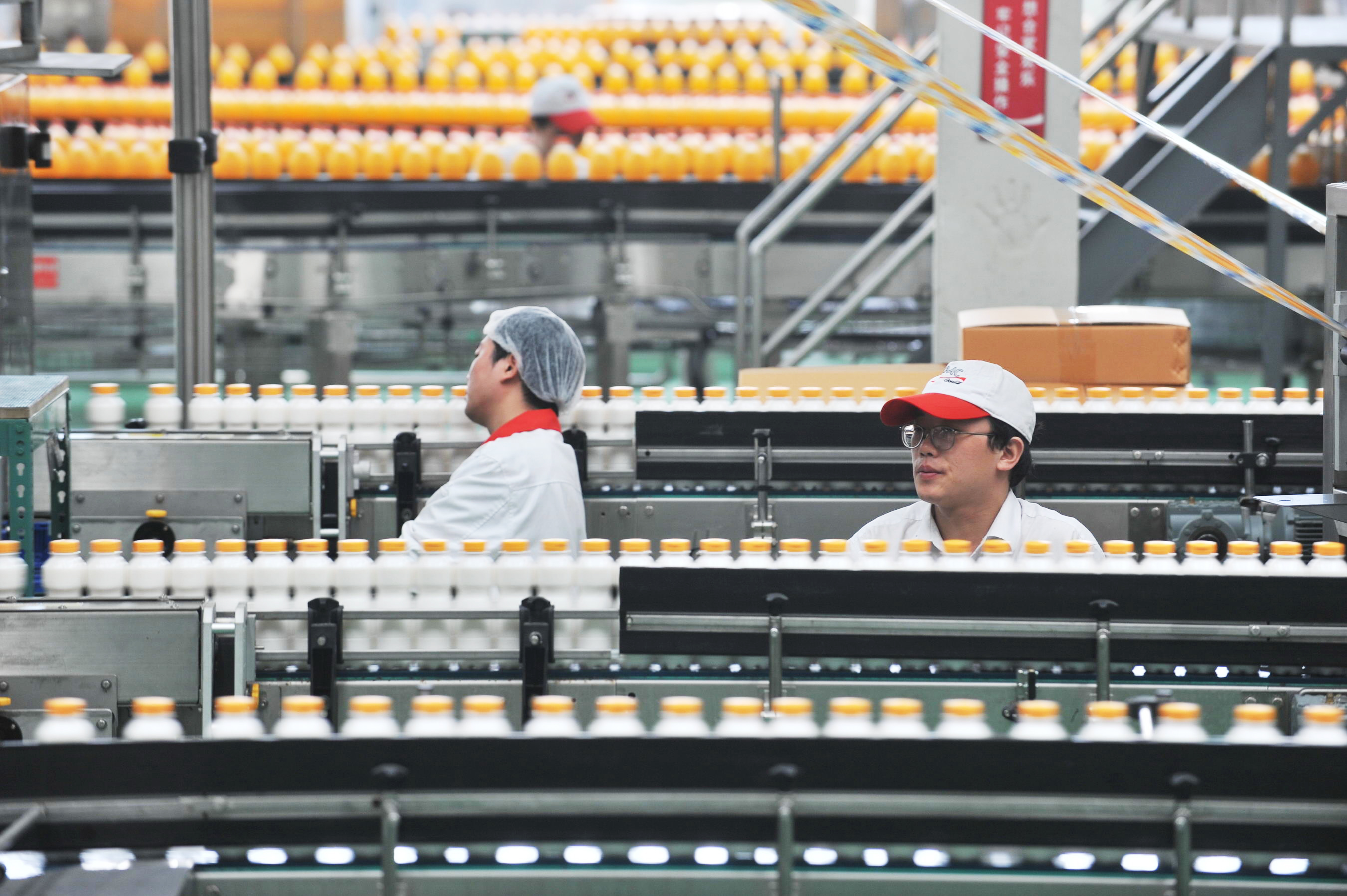A Coca-Cola legnagyobb kínai üzeme Vuhanban
