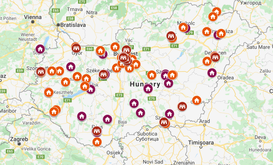 Interaktív térképen a járványban érintett iskolák
