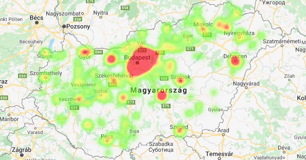 Interaktív hőtérképre tették a magyarországi illegális szemétlerakókat
