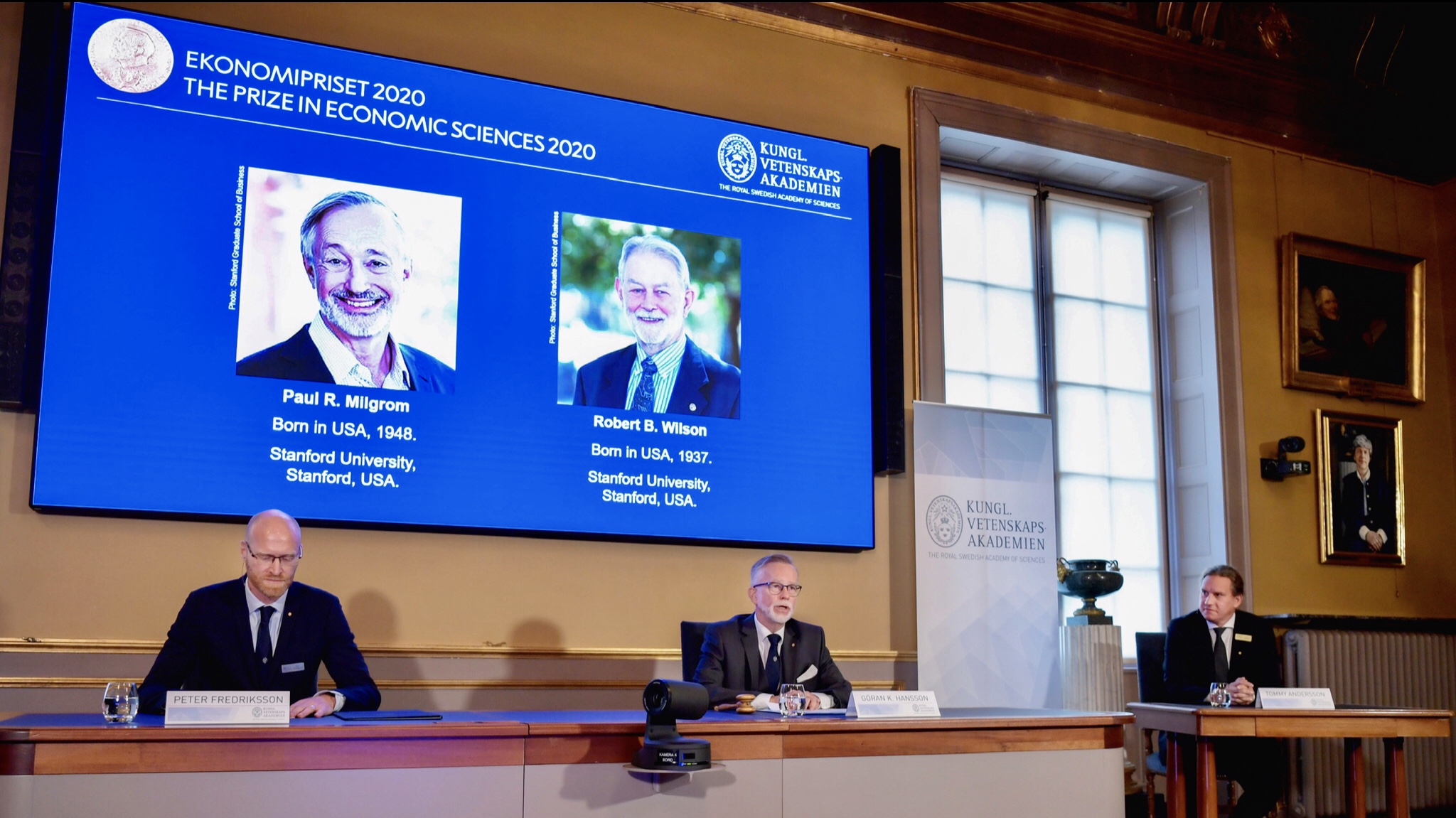 Az aukcióelmélet továbbfejlesztői kapták a közgazdaságtudományi Nobel-emlékdíjat