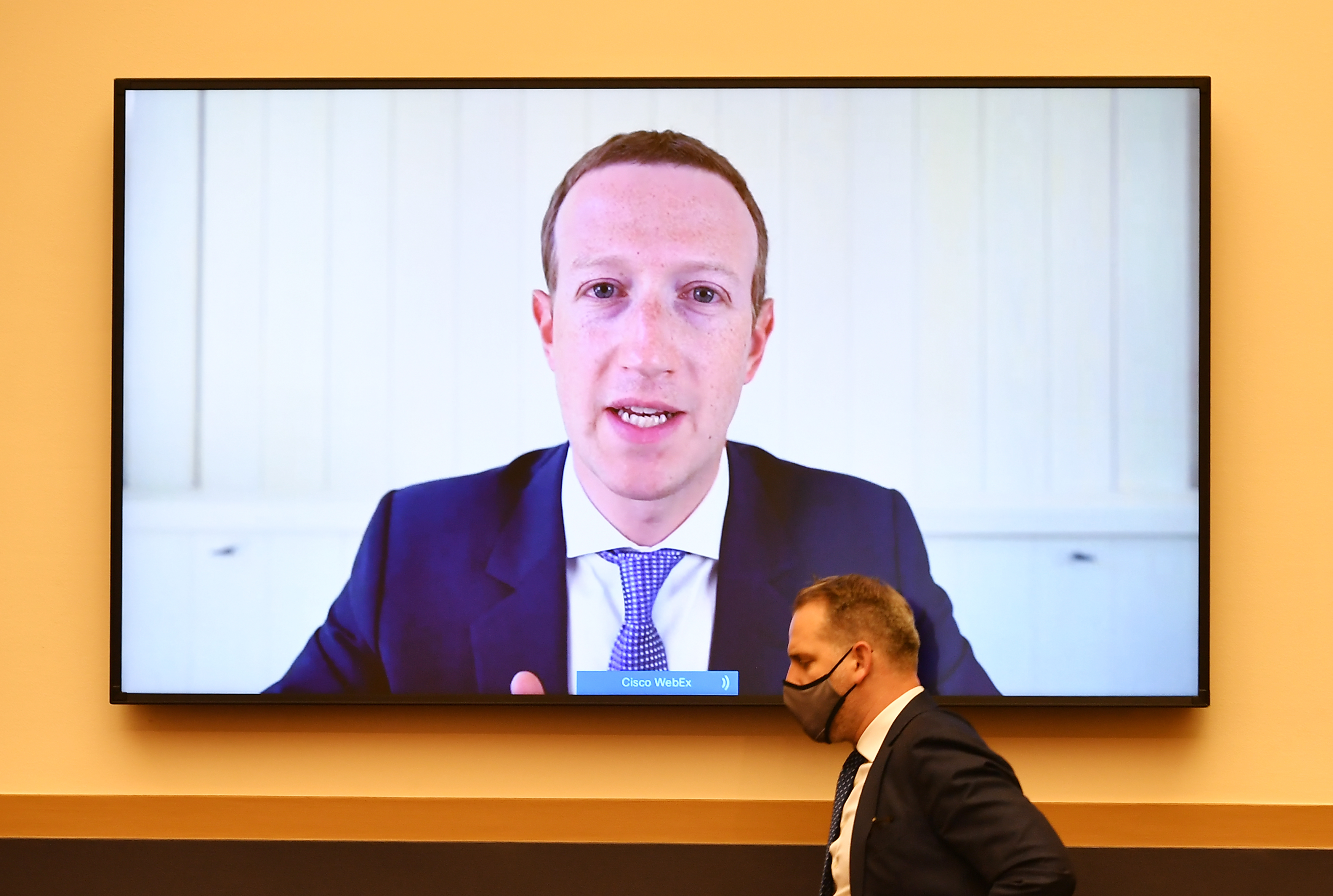 Mark Zuckerberg meghallgatása az albizottság ülésén, 2020 júliusában