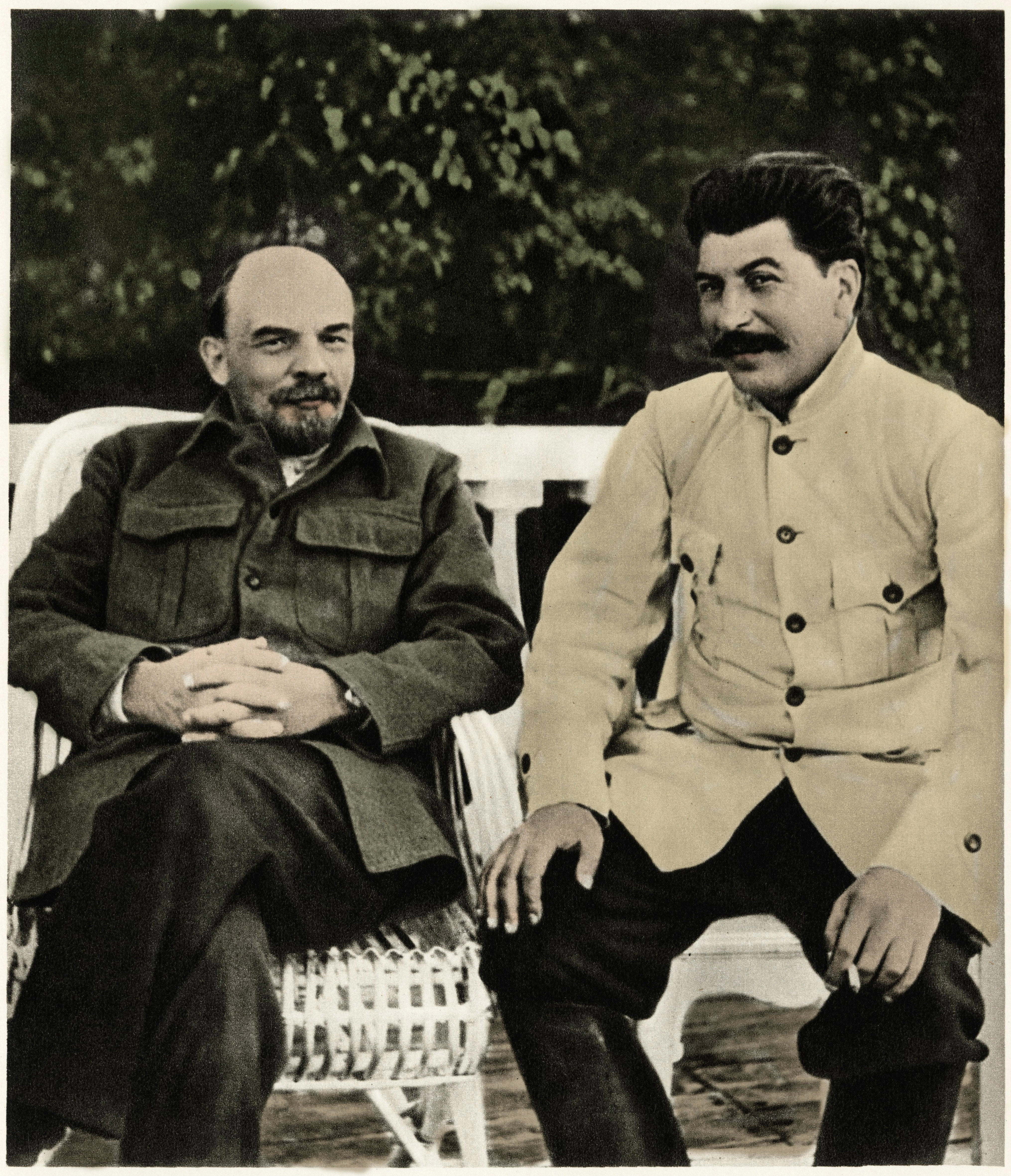 Lenin és Sztálin Nyizsnyij Novgorodban, 1922 környékén