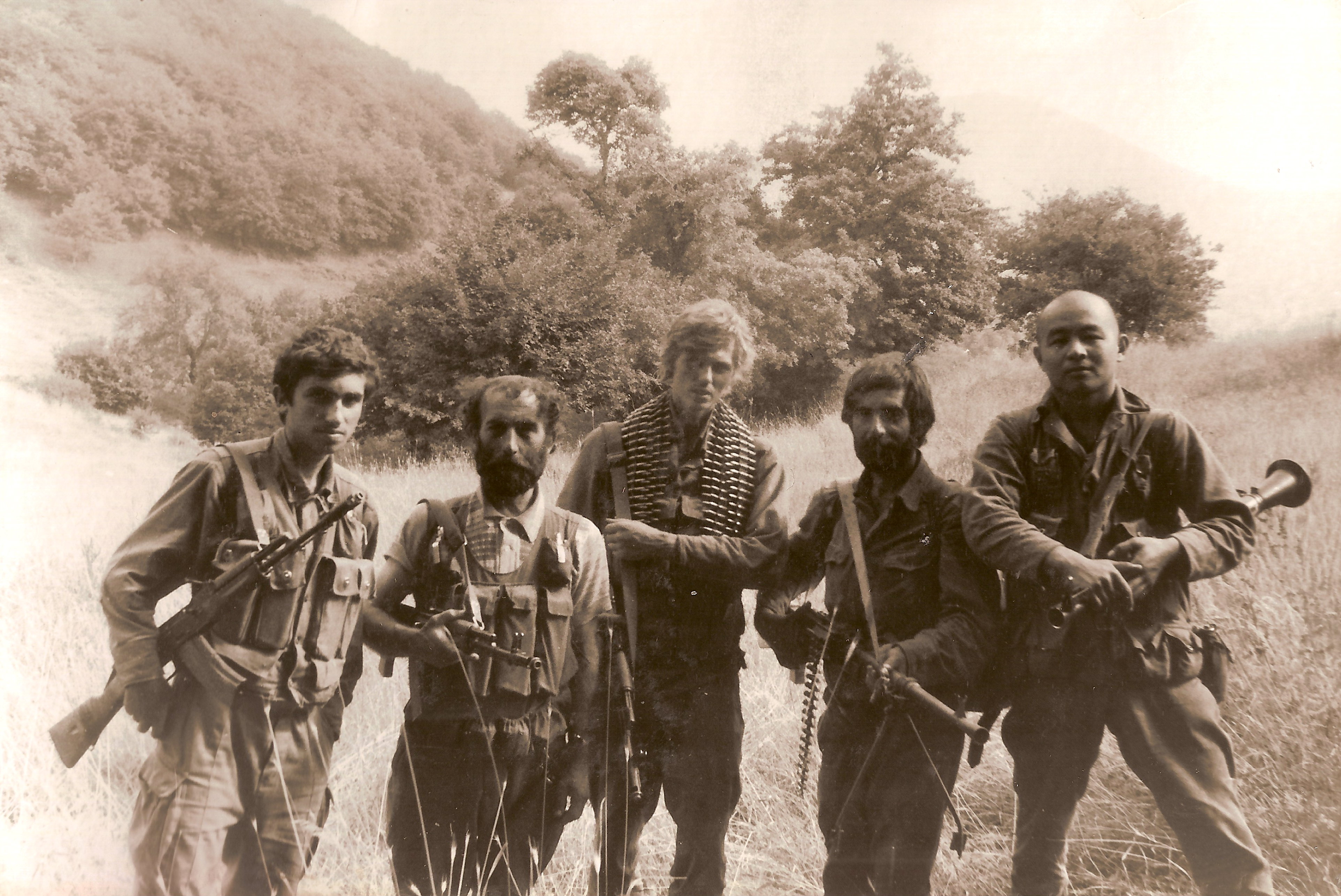 Hegyi-karabahi harcosok 1992 aufusztusában