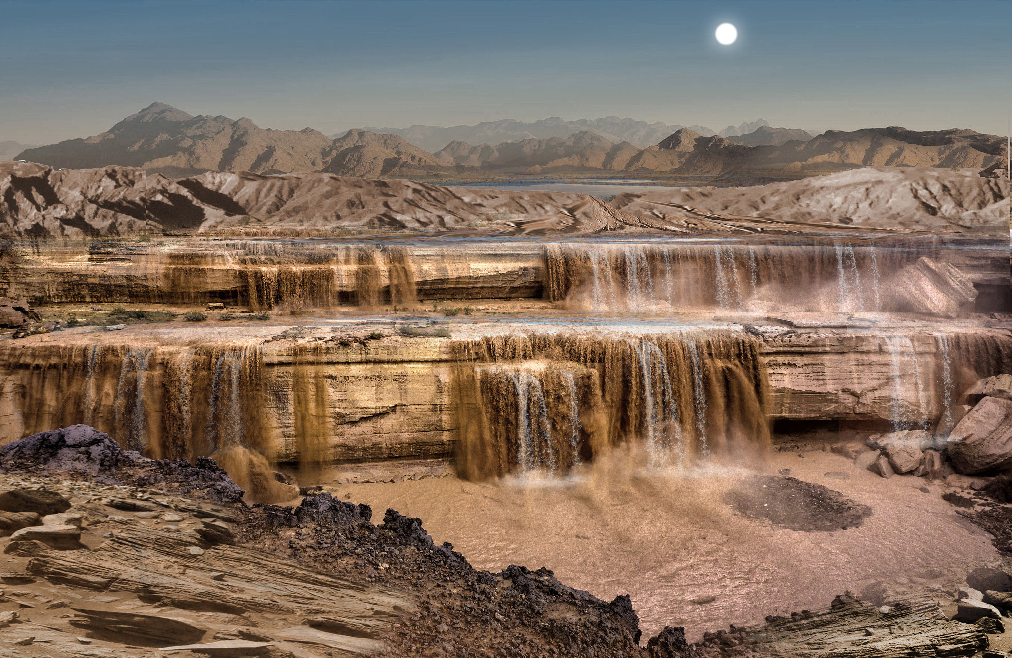 Gigantikus ősi árvíz nyomaira bukkantak a Marson