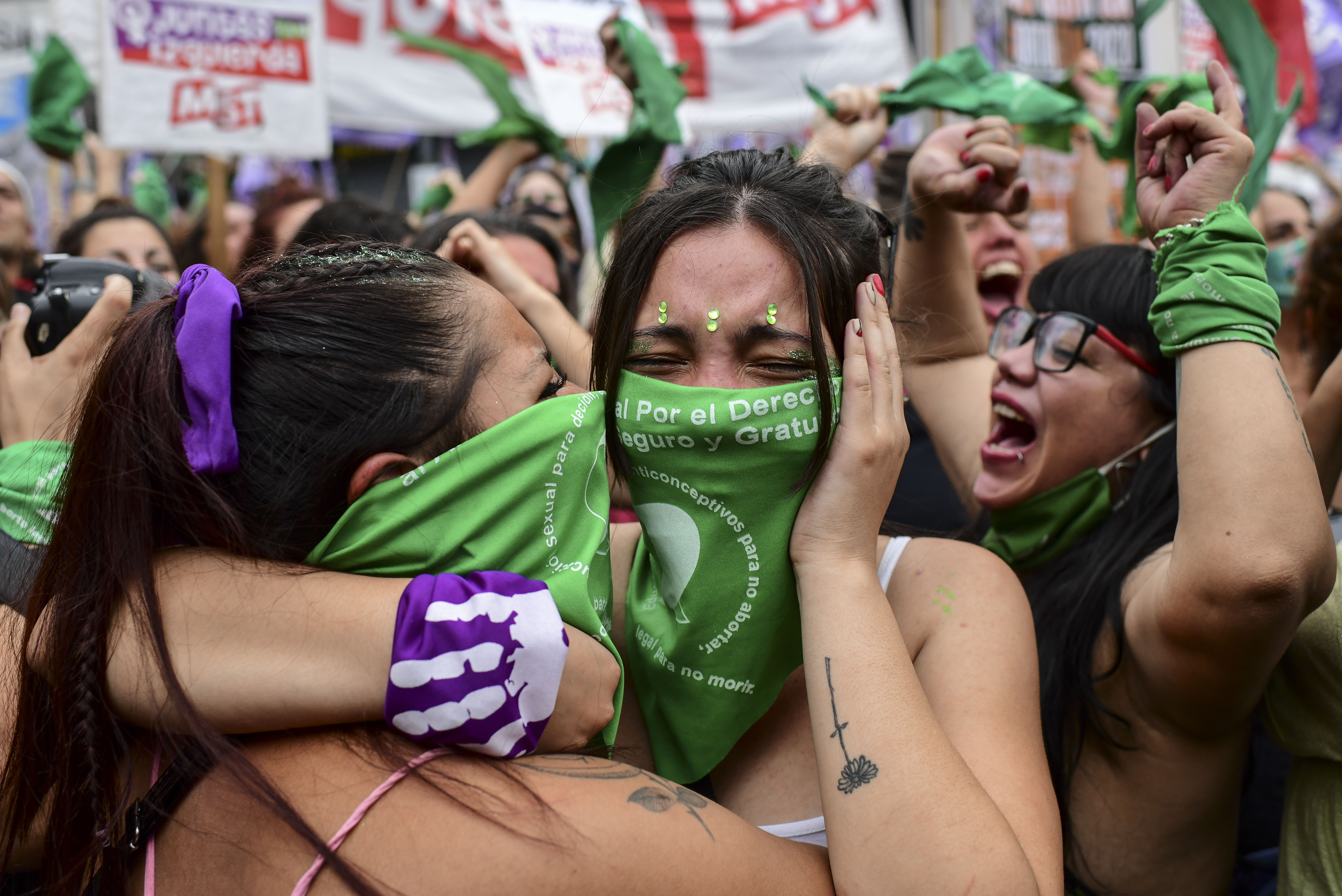 Az argentin parlament épp most szavazott az abortusz legalizálása mellett