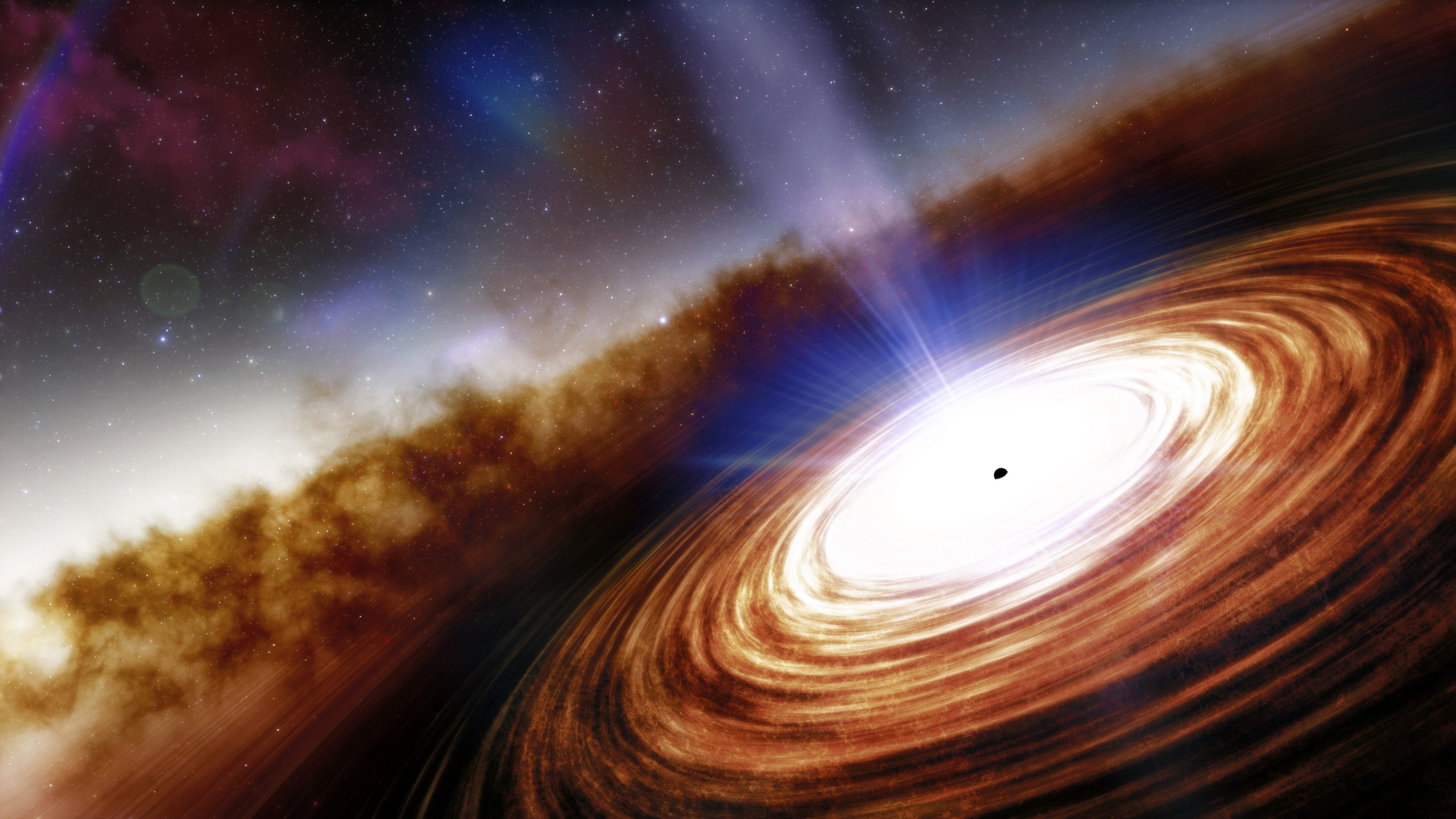 13 milliárd fényévre tátong az eddig ismert legősibb szupermasszív fekete lyuk