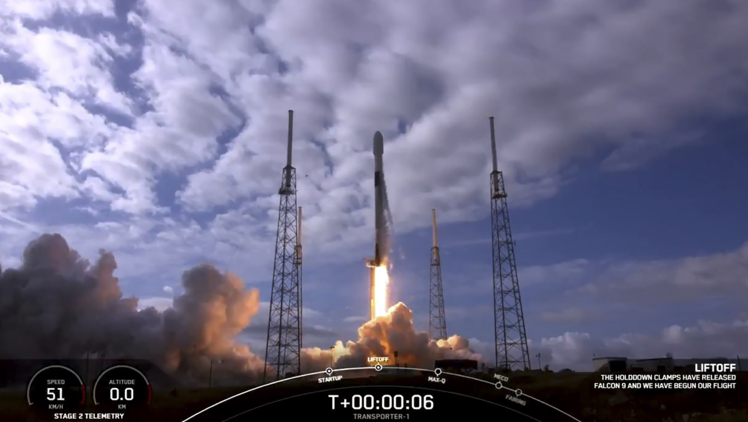 Minden eddiginél több műholdat szállított az űrbe a Falcon 9