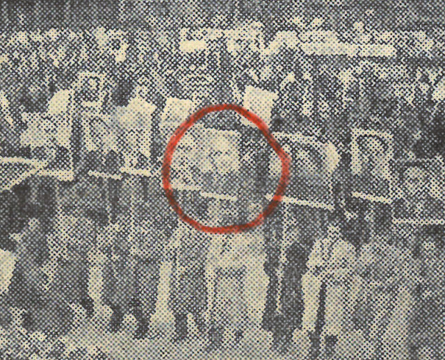 A SZER Rákosiról szóló hivatalos és nem hivatalos értesüléseit listázó életrajzi kártya részlete.