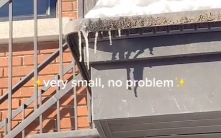 Nagyon jó hangulatú videó készült Montréal leghalálosabb jégcsapjairól