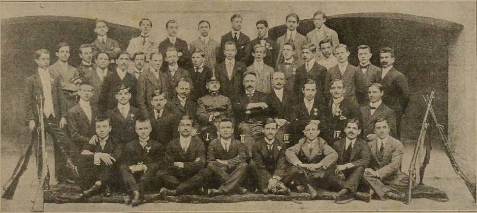 A csáktornyai állami tanítóképző intézet céllövőtanfolyama, 1913