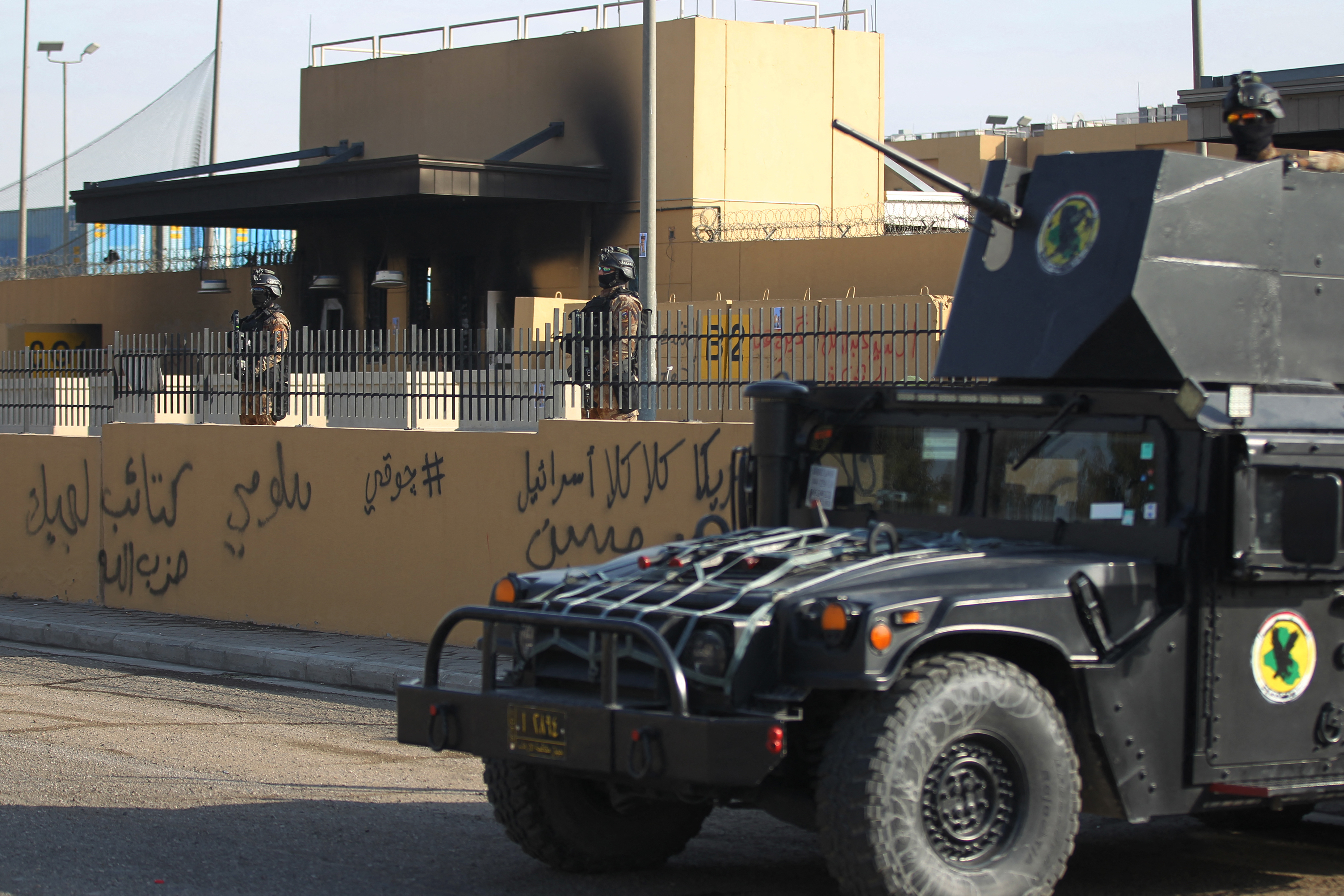 Rakétákat lőttek ki az USA bagdadi nagykövetségre