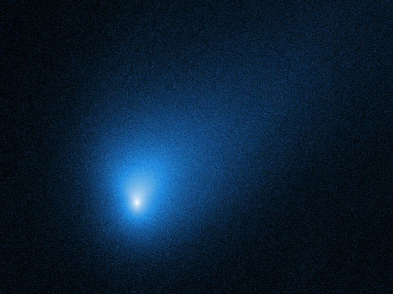 A 2I/Borisov csillagközi üstökös. Pont úgy néz ki, mint egy üstökös.