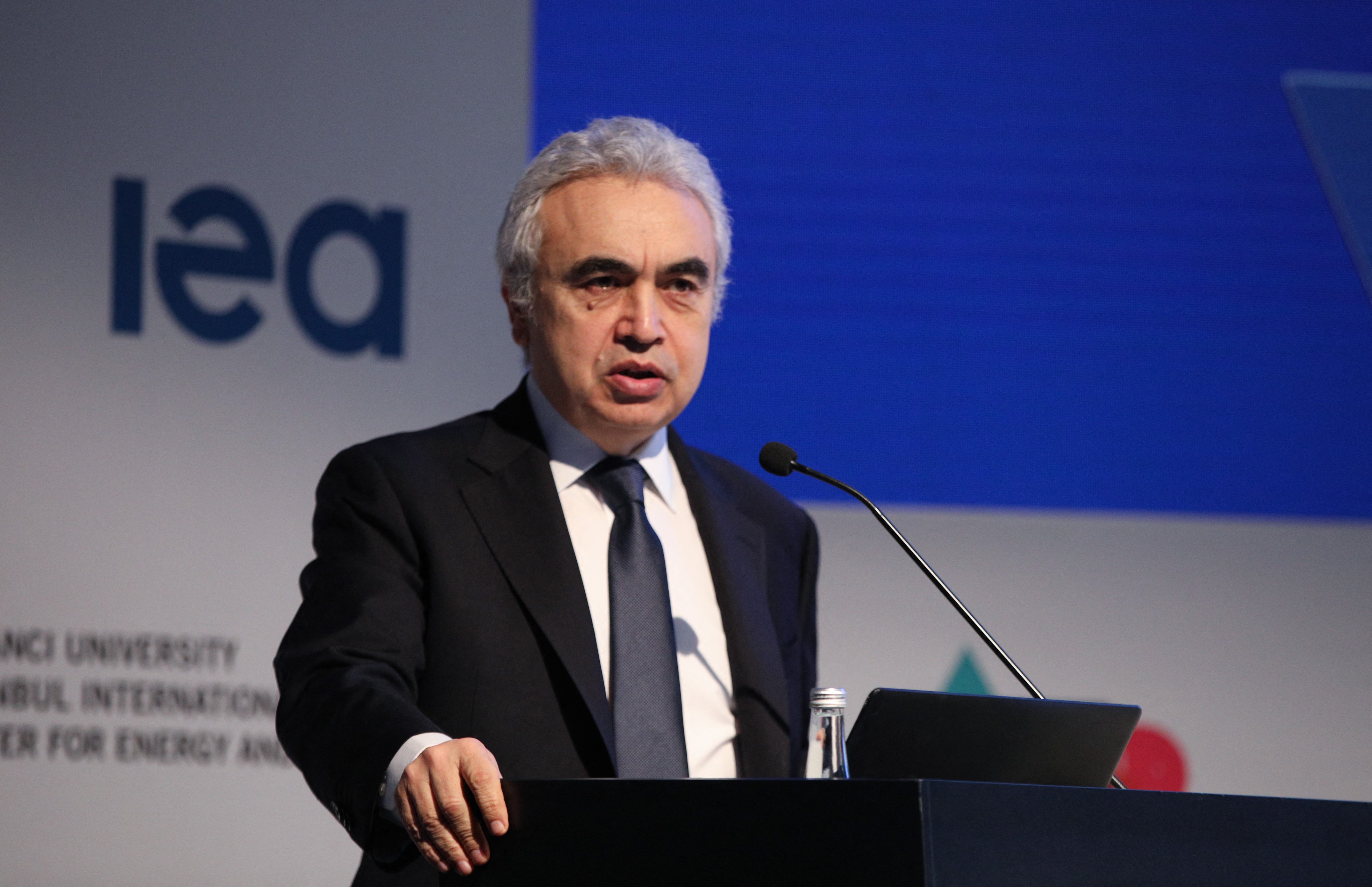Fatih Birol, a Nemzetközi Energia Ügynökség ügyvezető igazgatója.