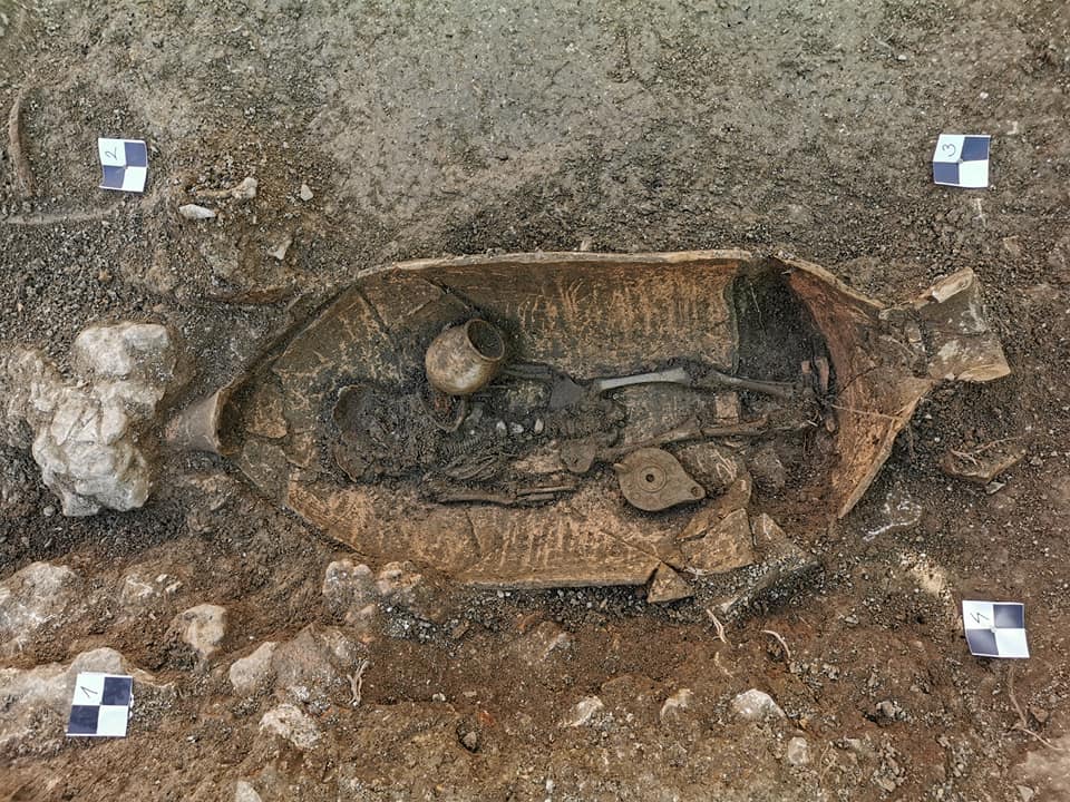 Ókori nekropoliszra bukkantak egy horvát szigeten
