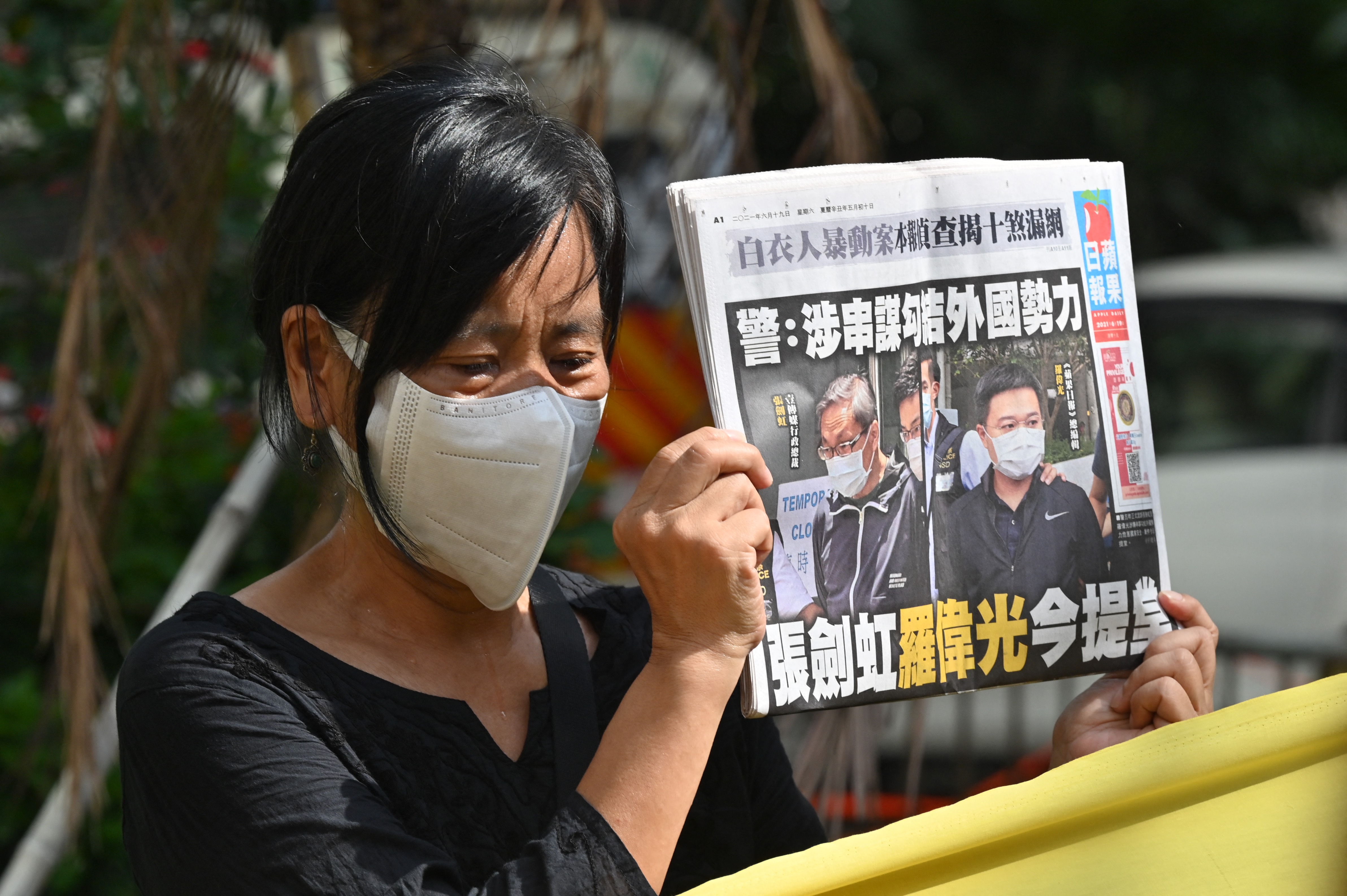 Hetei lehetnek hátra a legnagyobb demokráciapárti újságnak Hongkongban