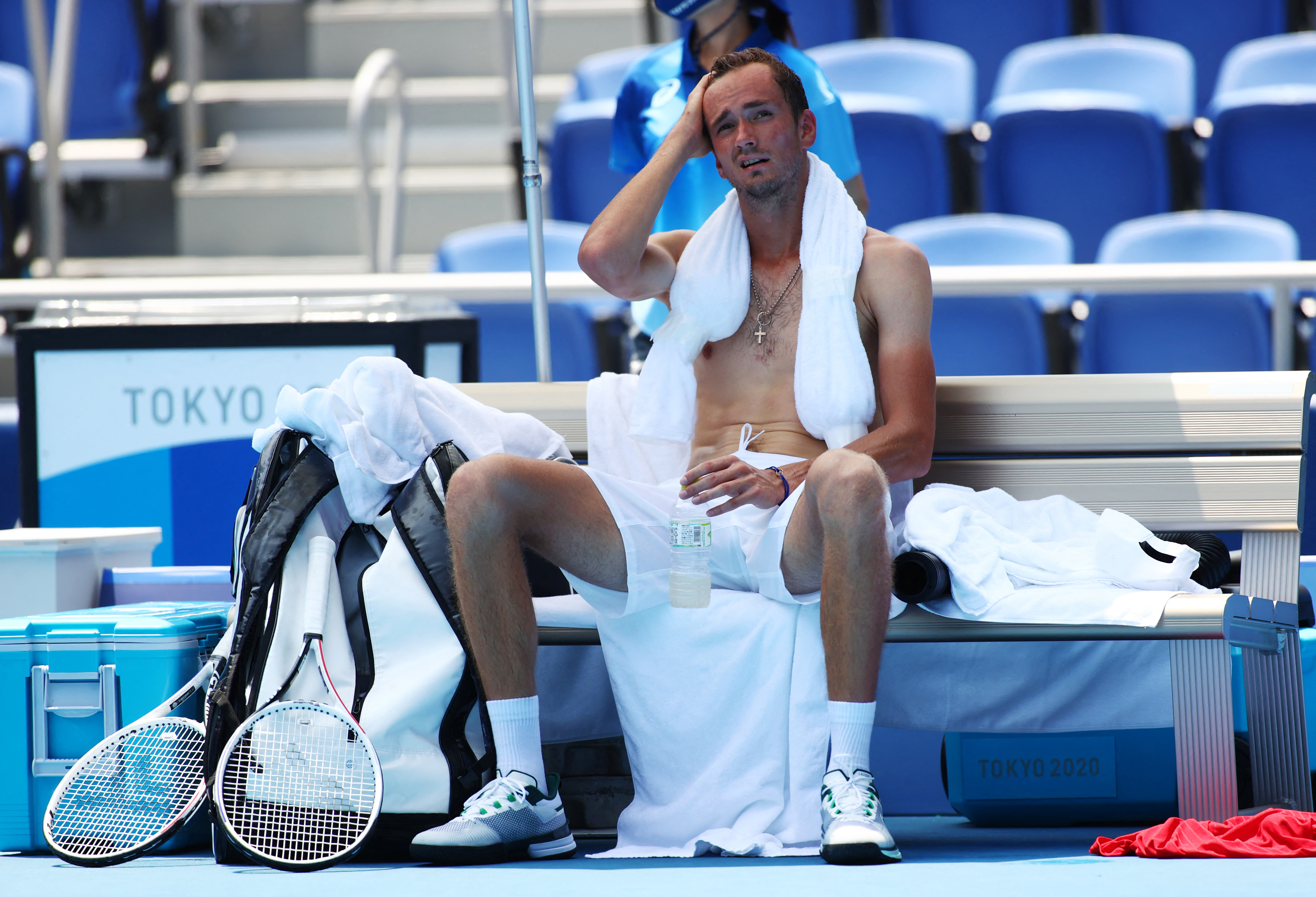 Az orosz Danyiil Medvegyev együttérez az ukrán teniszezőkkel