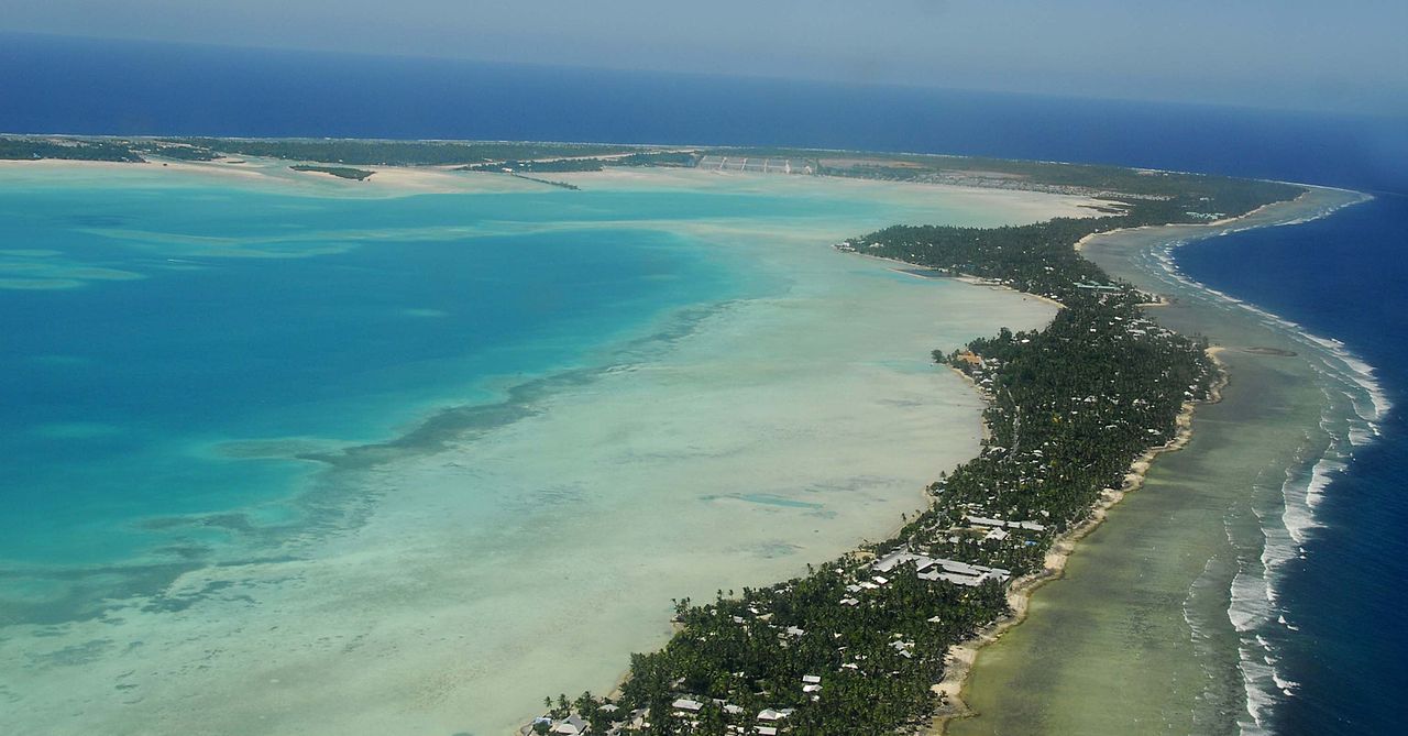 A kiribati fővárosnak is otthont adó Tarawa-atoll