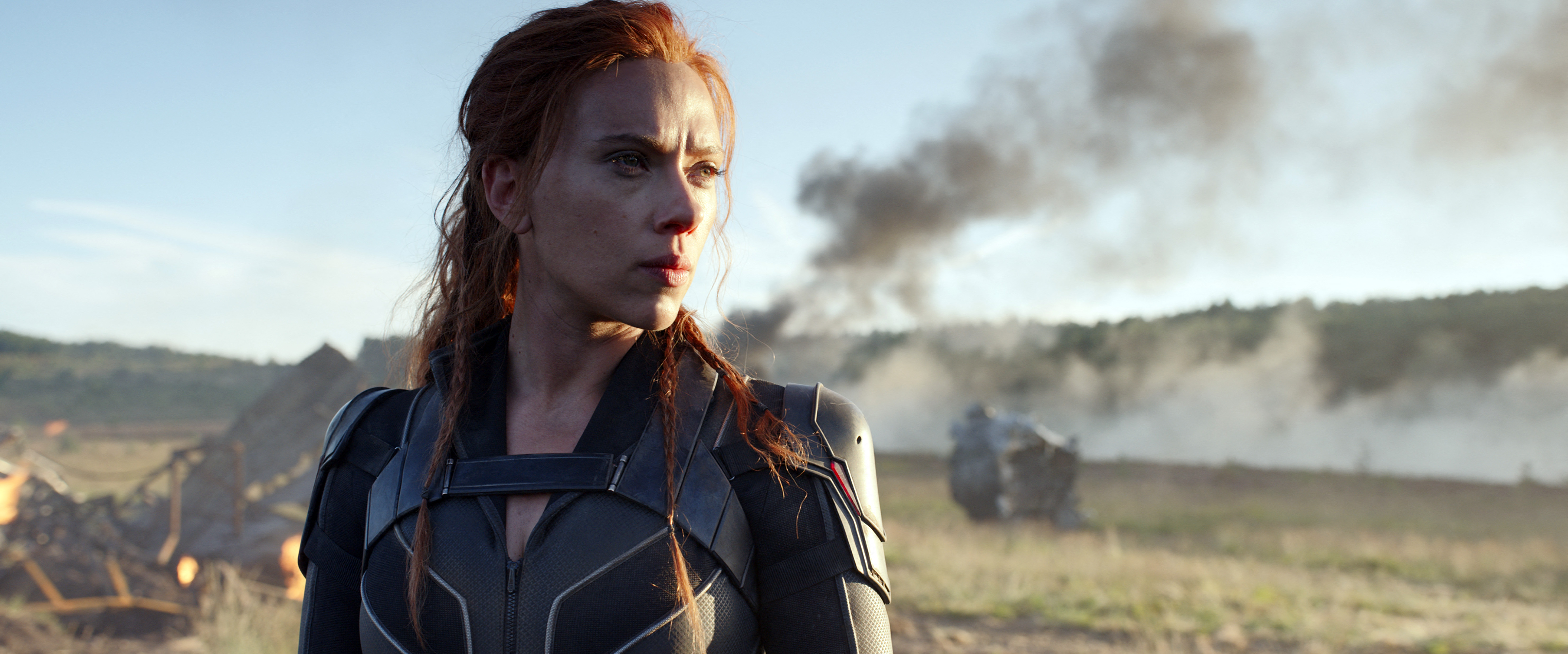 Scarlett Johansson Natasha Romanoff, a Fekete Özvegy szerepében.