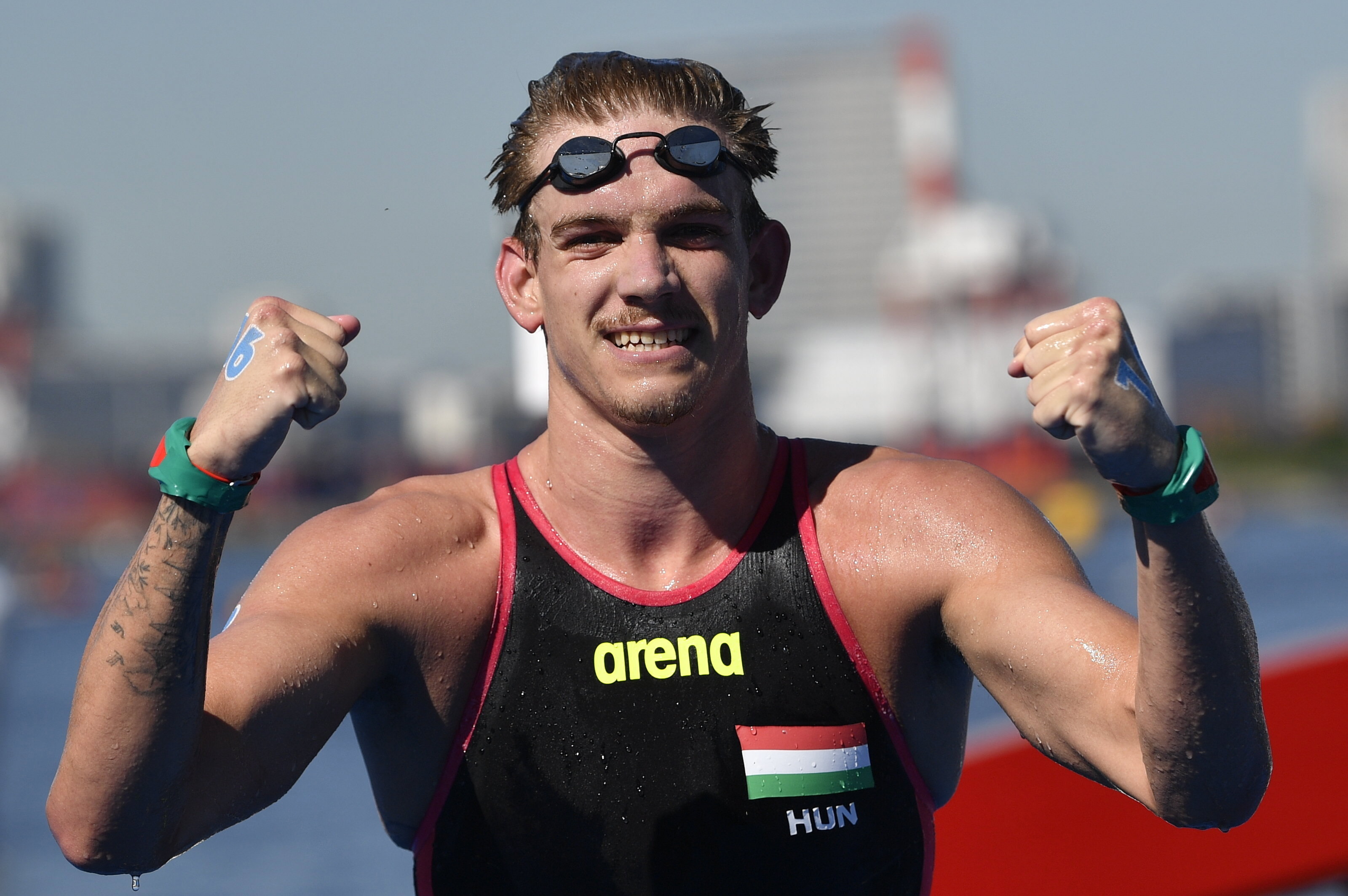 Rasovszky Kristóf ezüstérmes a 10 kilométeres nyíltvízi úszásban