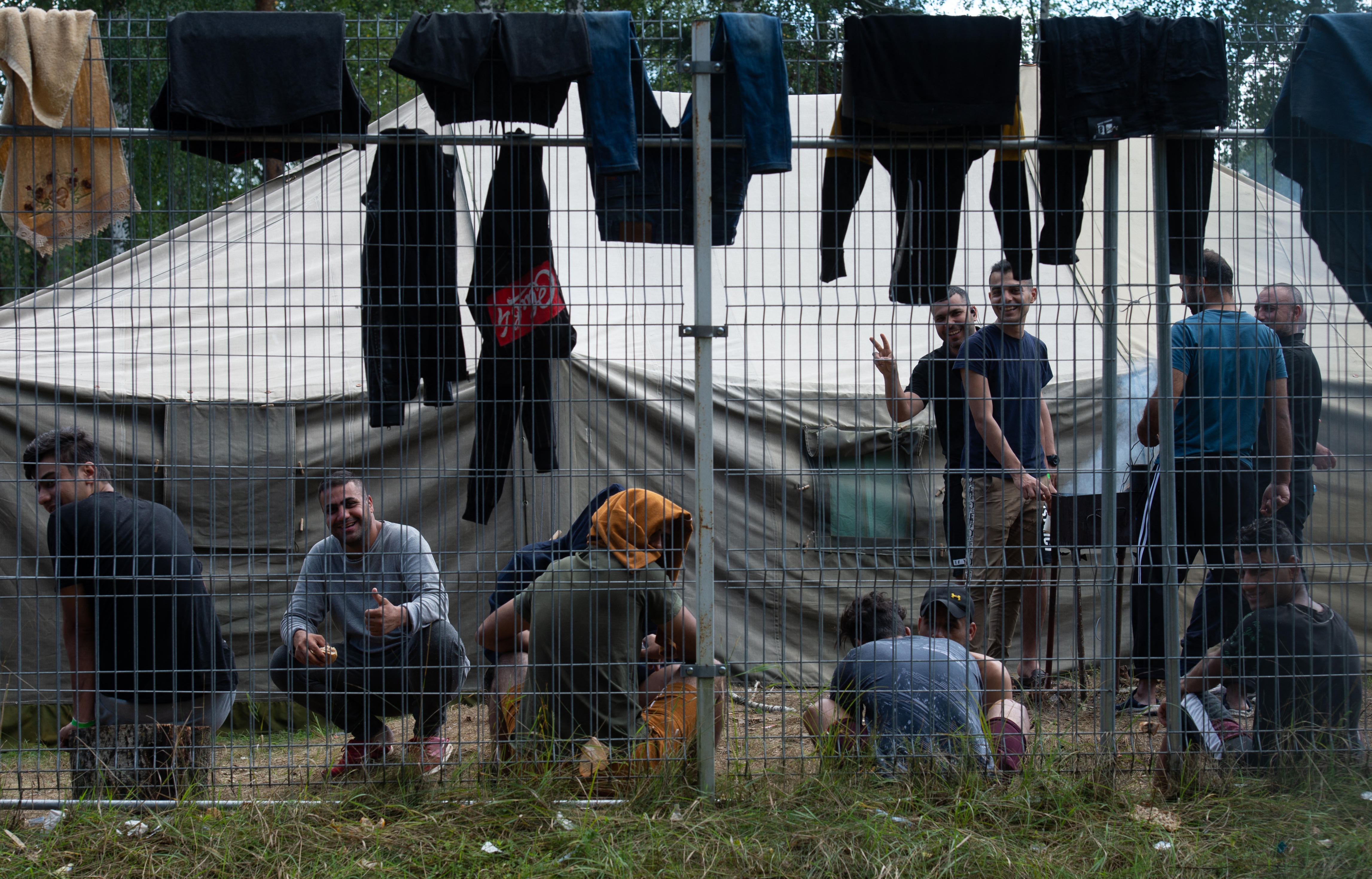 A fehérorosz határőrség migránsokat próbált átvinni Litvánia határán