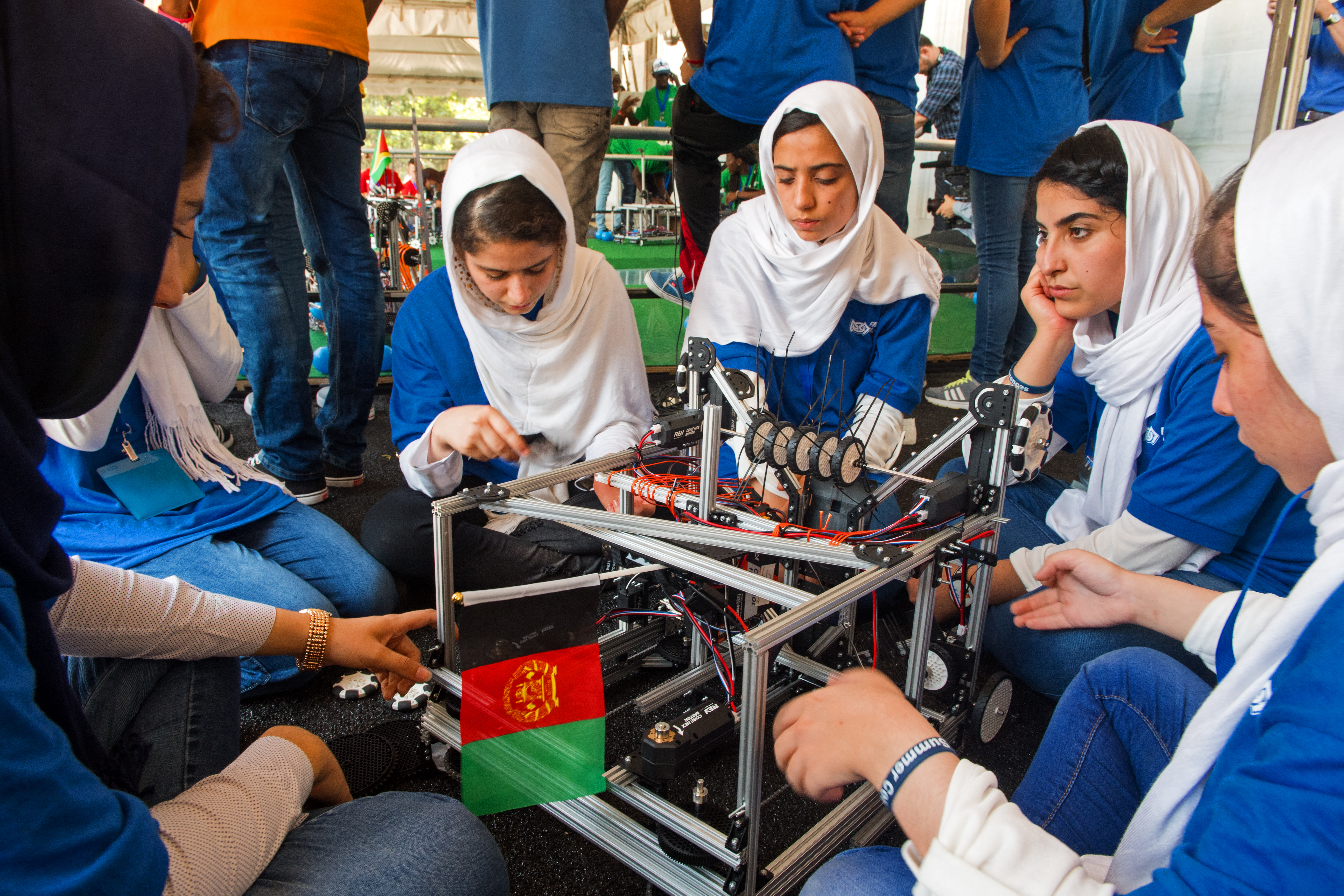 A robotikuslányok egy részét sikerült kimenekíteni Afganisztánból