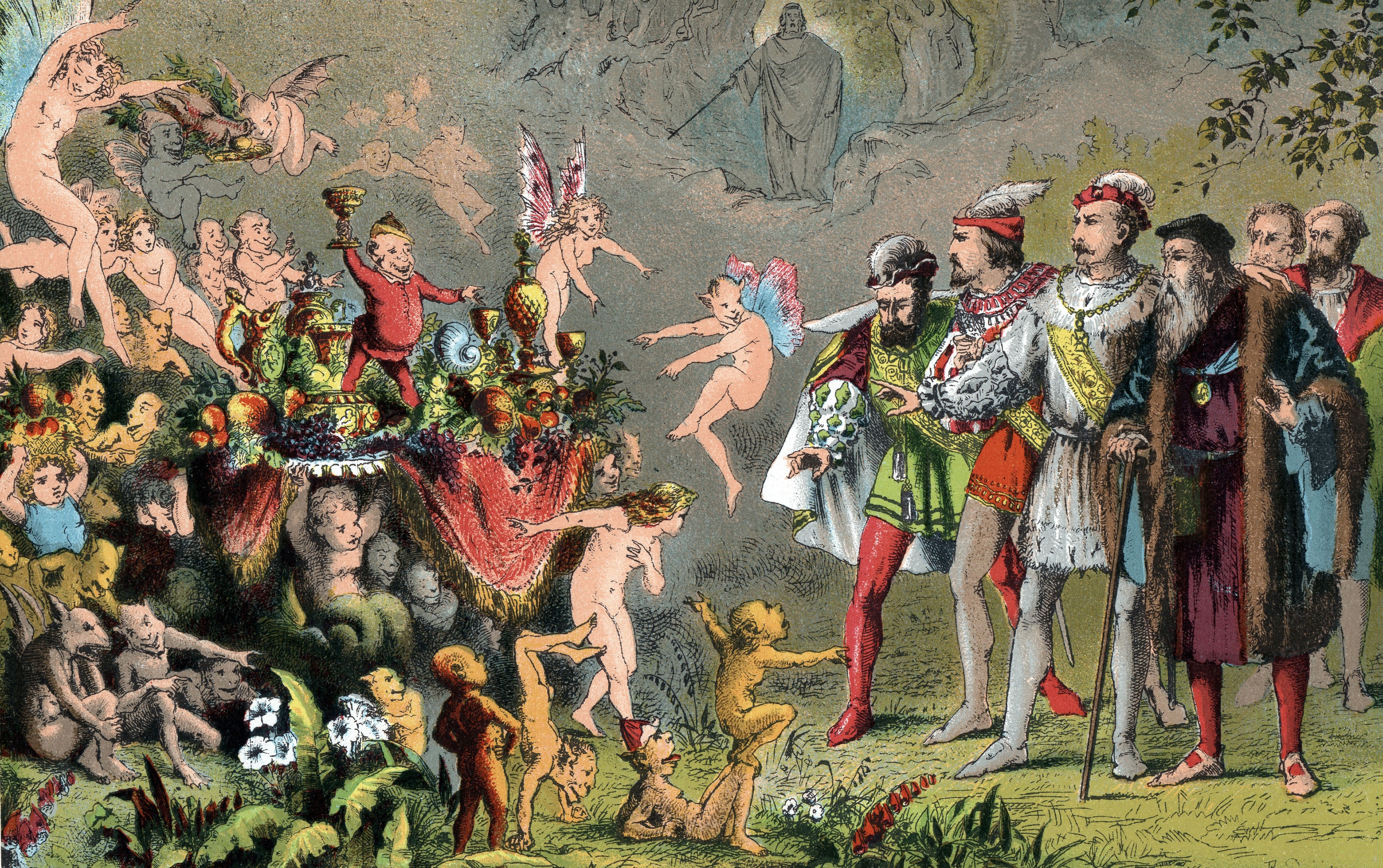 Kis termetű lények William Shakespeare A vihar című komédiájának egyik jelenetében