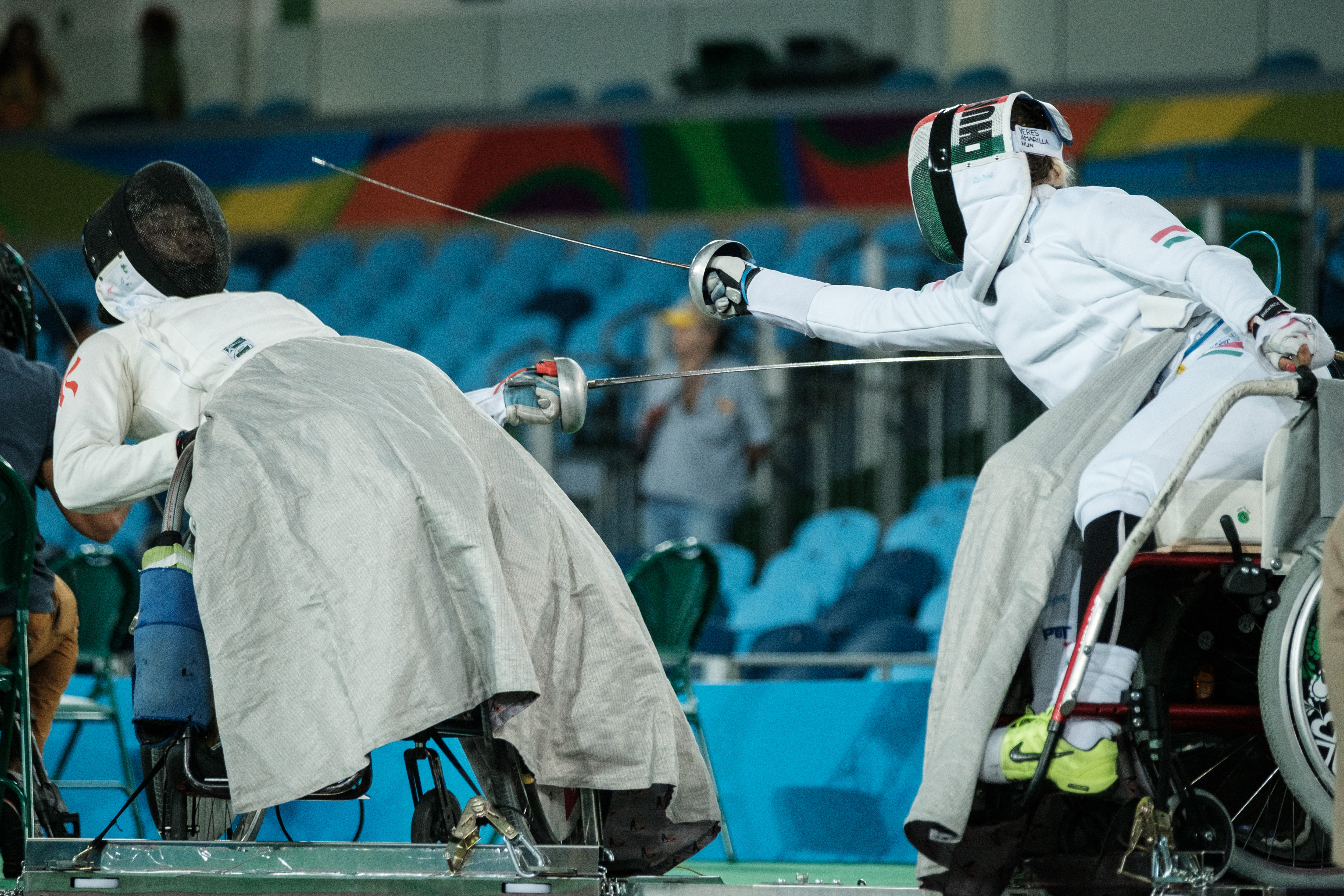 Paralimpia: Veres Amarilla aranyérmes párbajtőrben