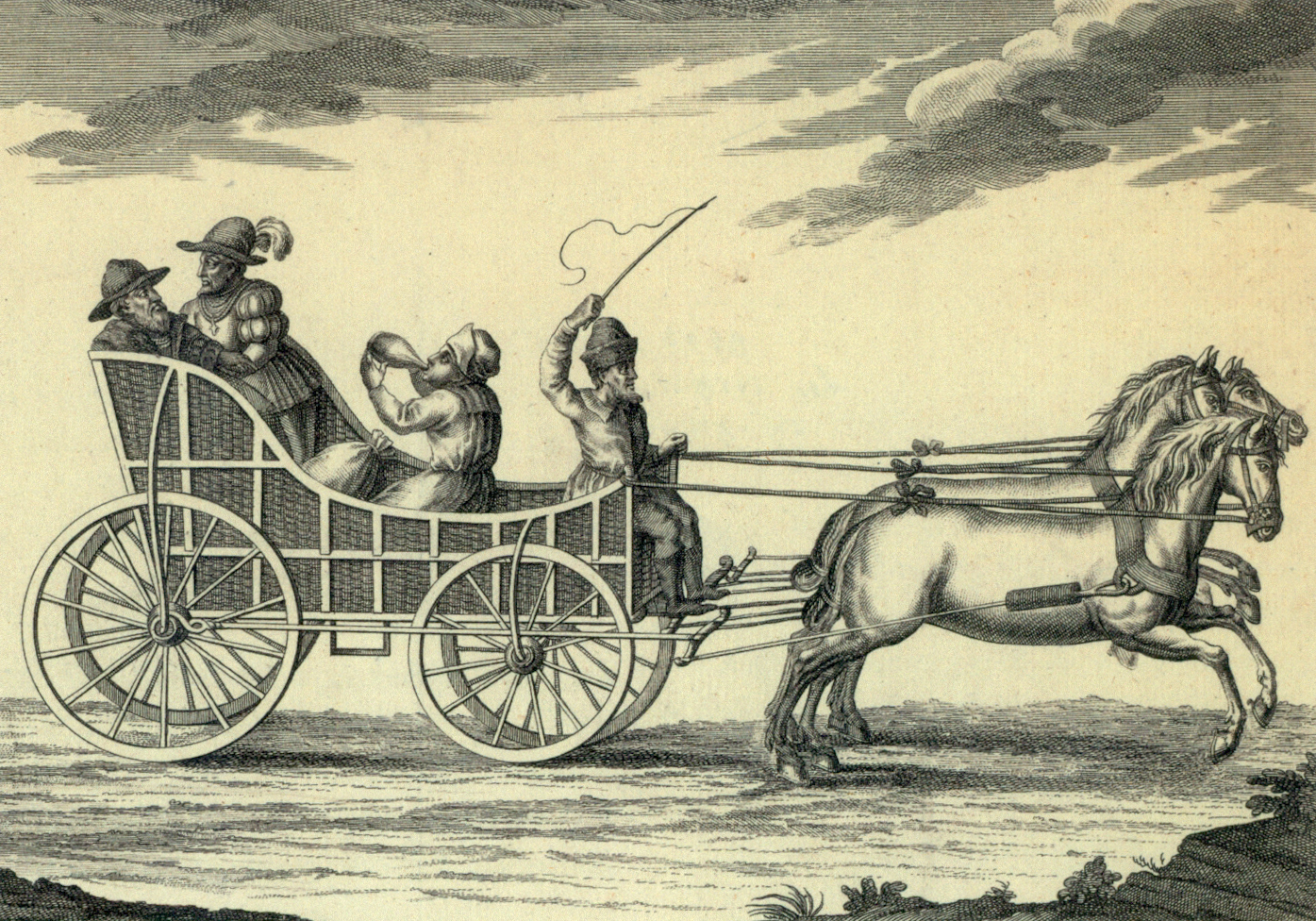 A magyar kocsi első hiteles ábrázolása 1568-ból