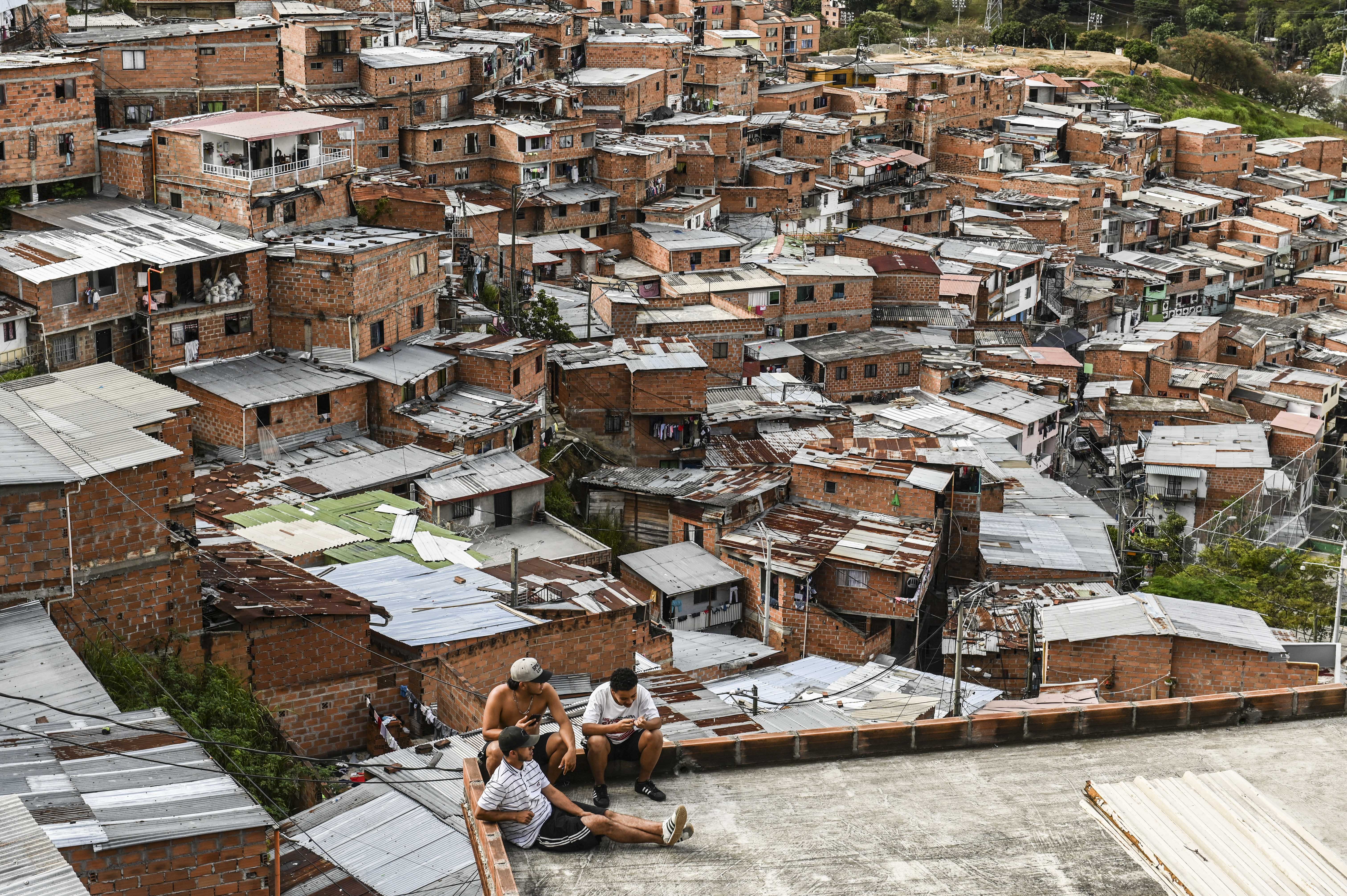 Medellín Comuna 13 negyede 2019 novemberében