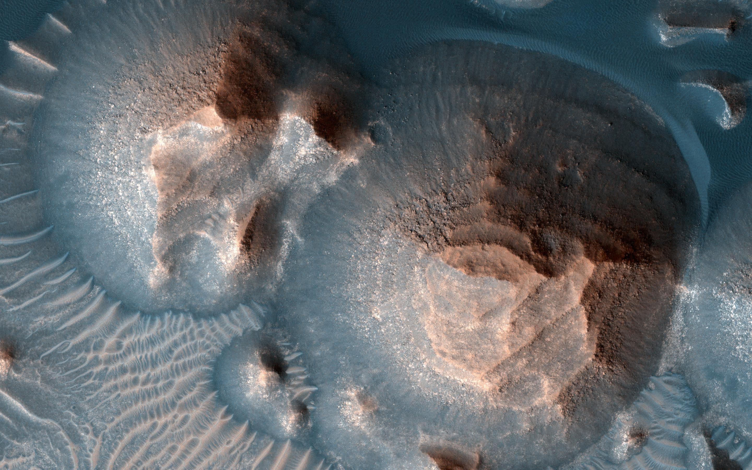 Az Arabia Terra kráterei