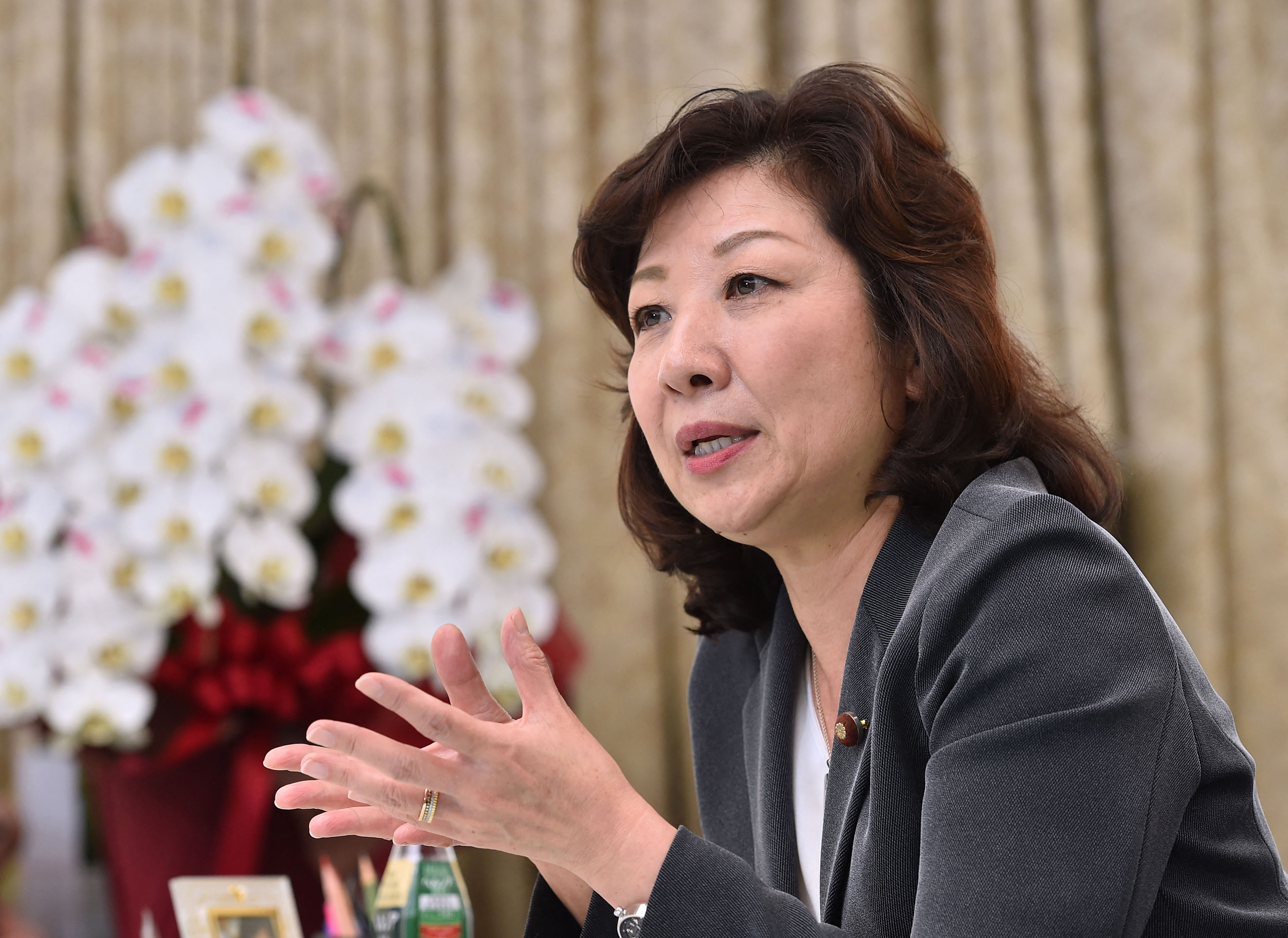 Noda Szeikó az egyik legprominensebb női politikus Japánban.