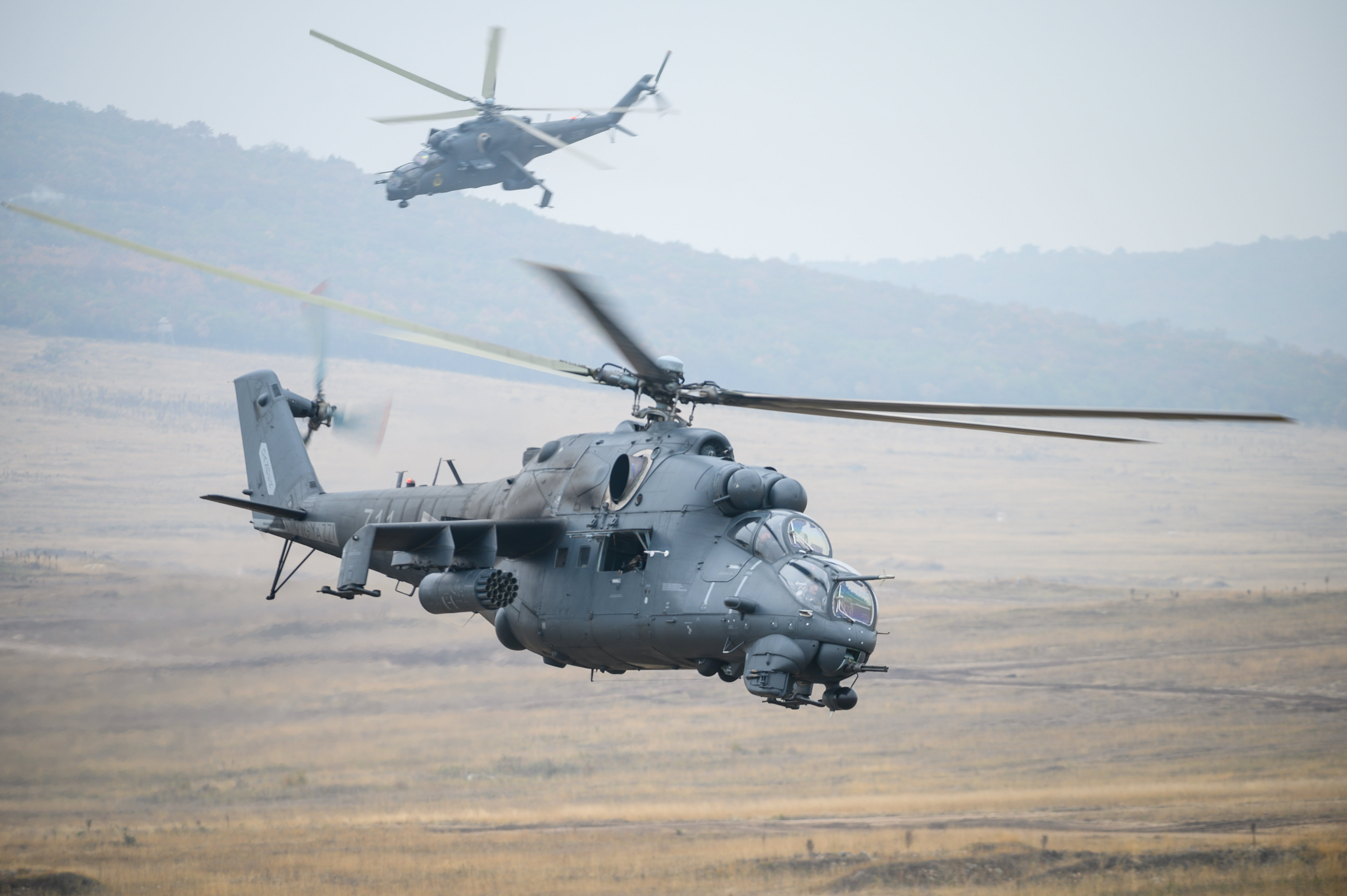 Helikopterek és harcászati repülők gyakorlatoznak a Dunántúlon három hétig