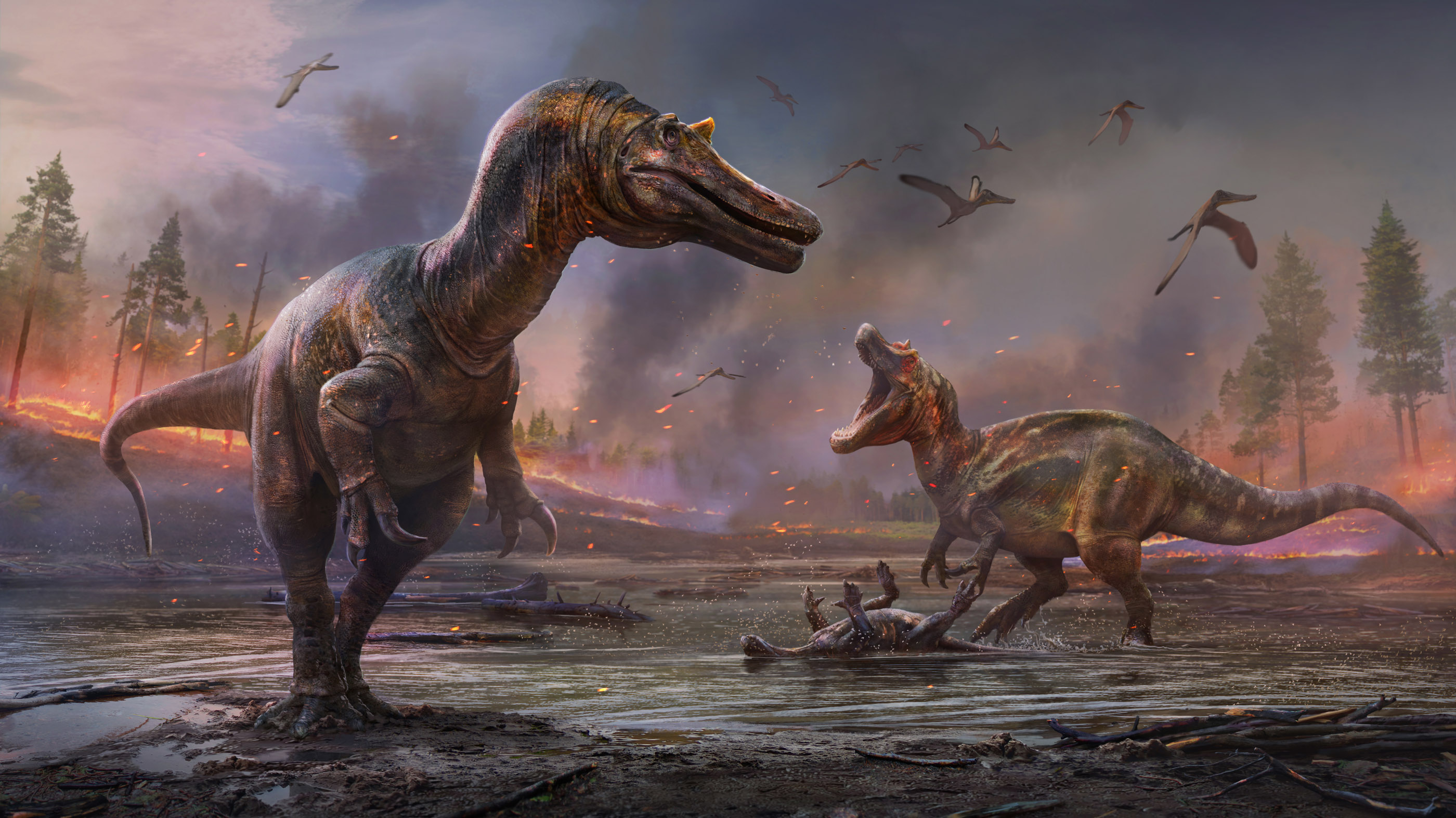 A mai gémekhez hasonlóan vadásztak az újonnan azonosított krokodilfejű dinoszauruszok