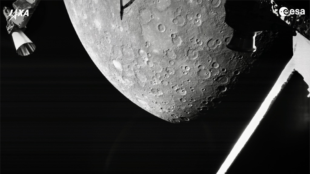 Megjöttek az első fotók a Merkúr felszínéről