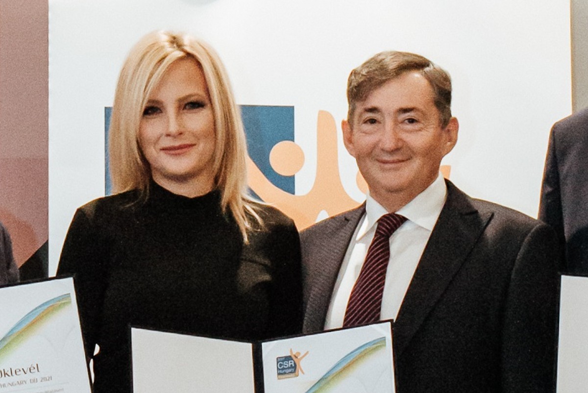 Társadalmi felelősségvállalási díjat kapott Mészáros Lőrinc cége